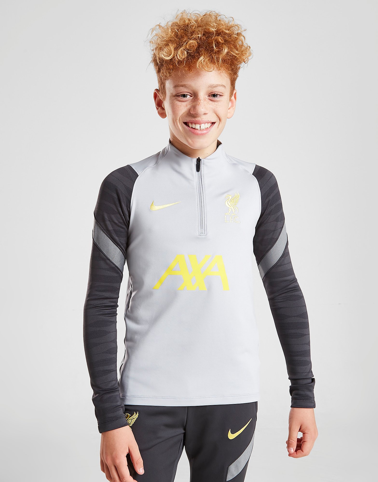

Nike Liverpool FC Strike Drill Top Junior - Grey - Kids, Grey