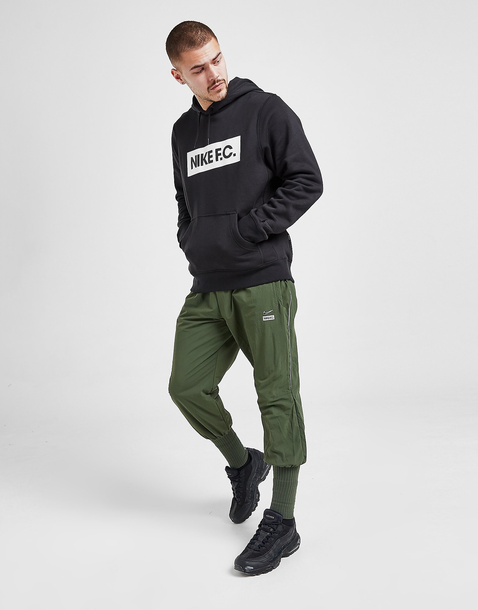 

Nike FC Woven Track Pants - Green - Mens, Green