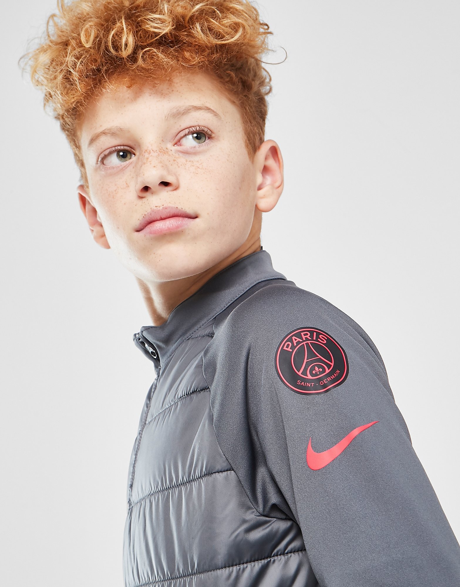 

Nike Paris Saint Germain Winter Warrior Top Junior - Grey - Kids, Grey