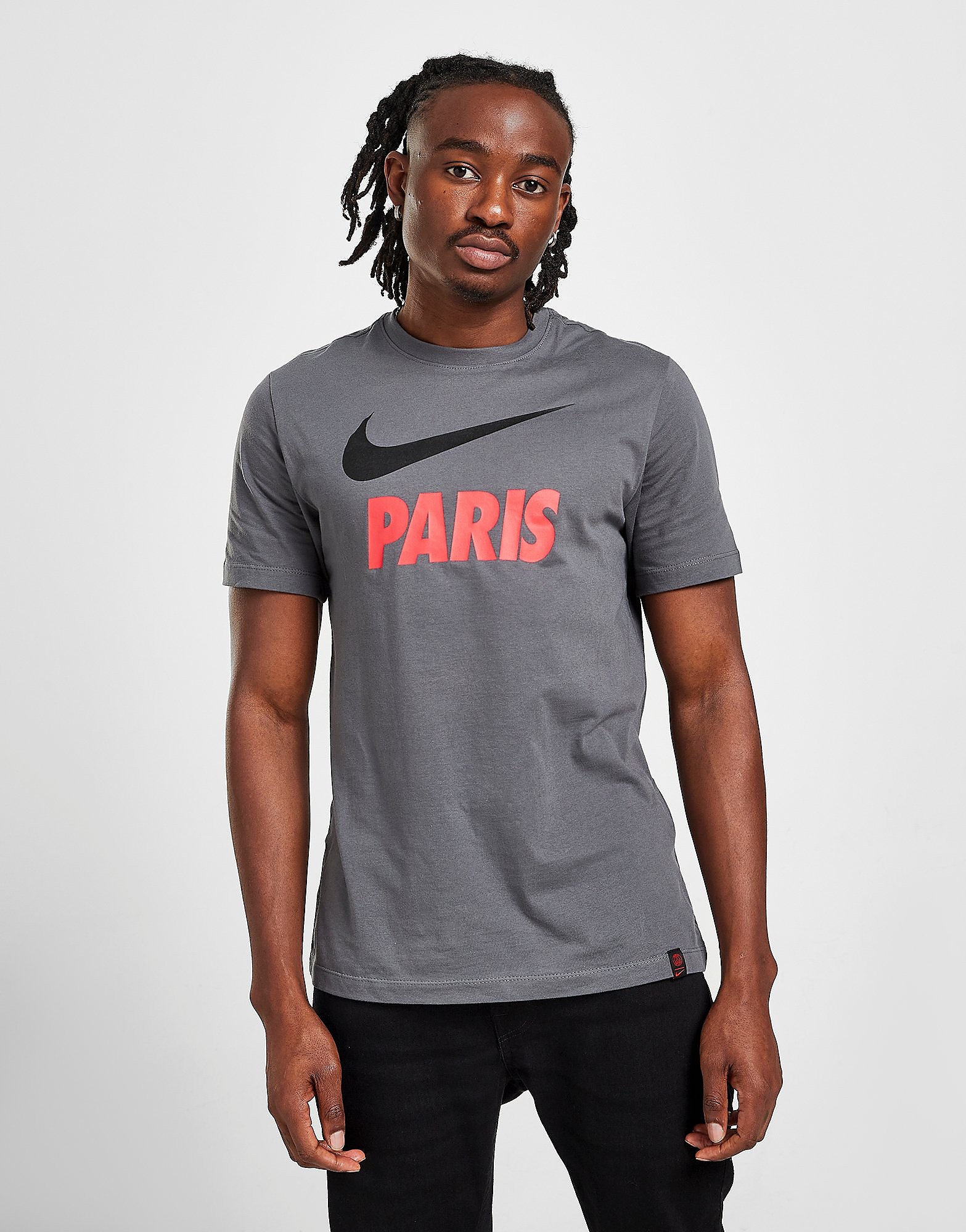 Nike Paris Saint Germain Club T-Shirt - Grey - Mens, Grey