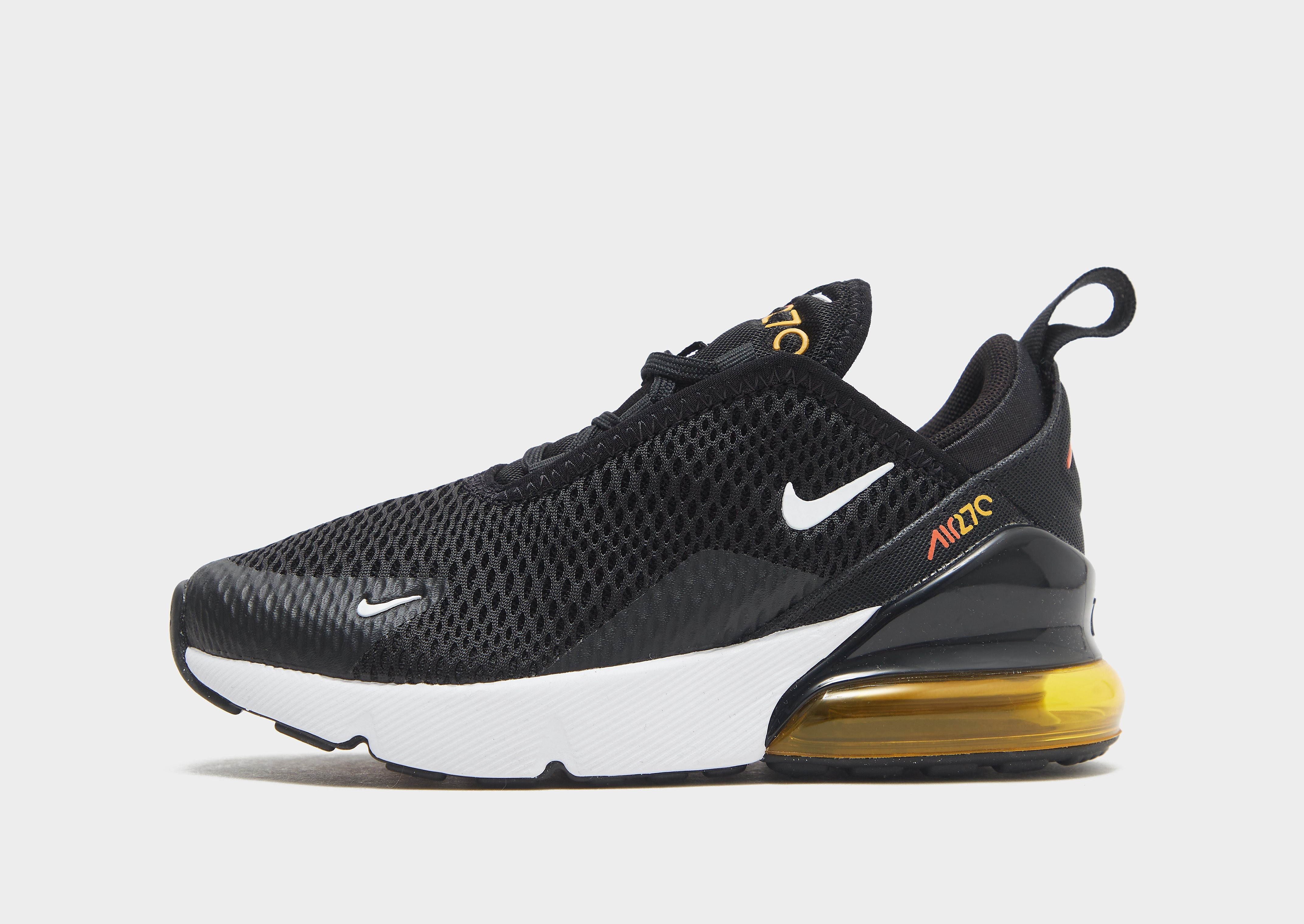 Nike Air Max 270 Children - Black/Cosmic Clay/University Gold/White - Kids, Black/Cosmic Clay/University Gold/White