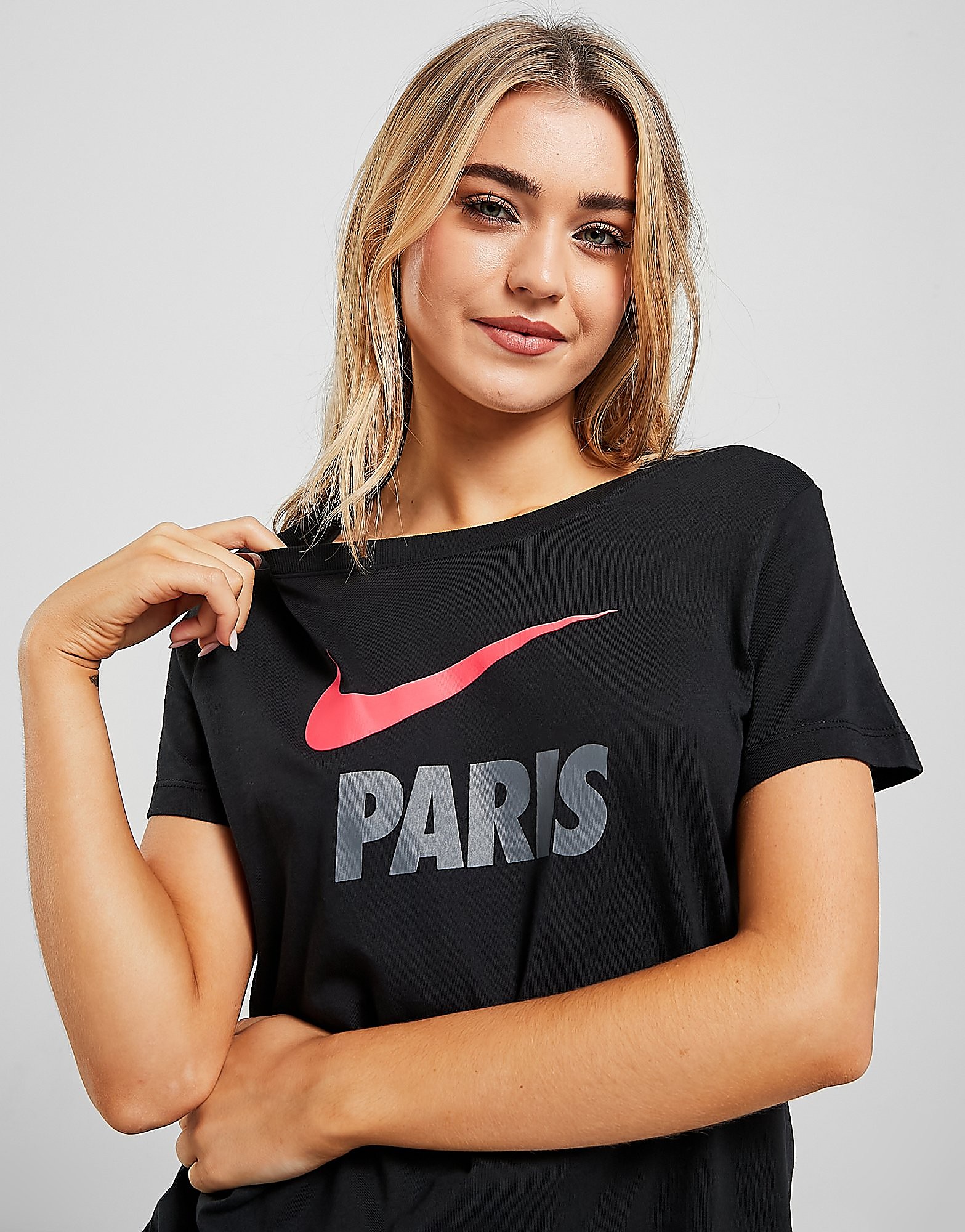 

Nike Paris Saint Germain Club T-Shirt - Black - Womens, Black