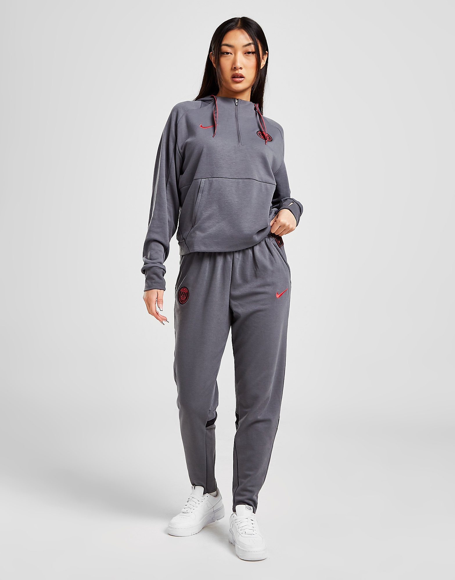 

Nike Paris Saint Germain Travel Hoodie - Grey - Womens, Grey