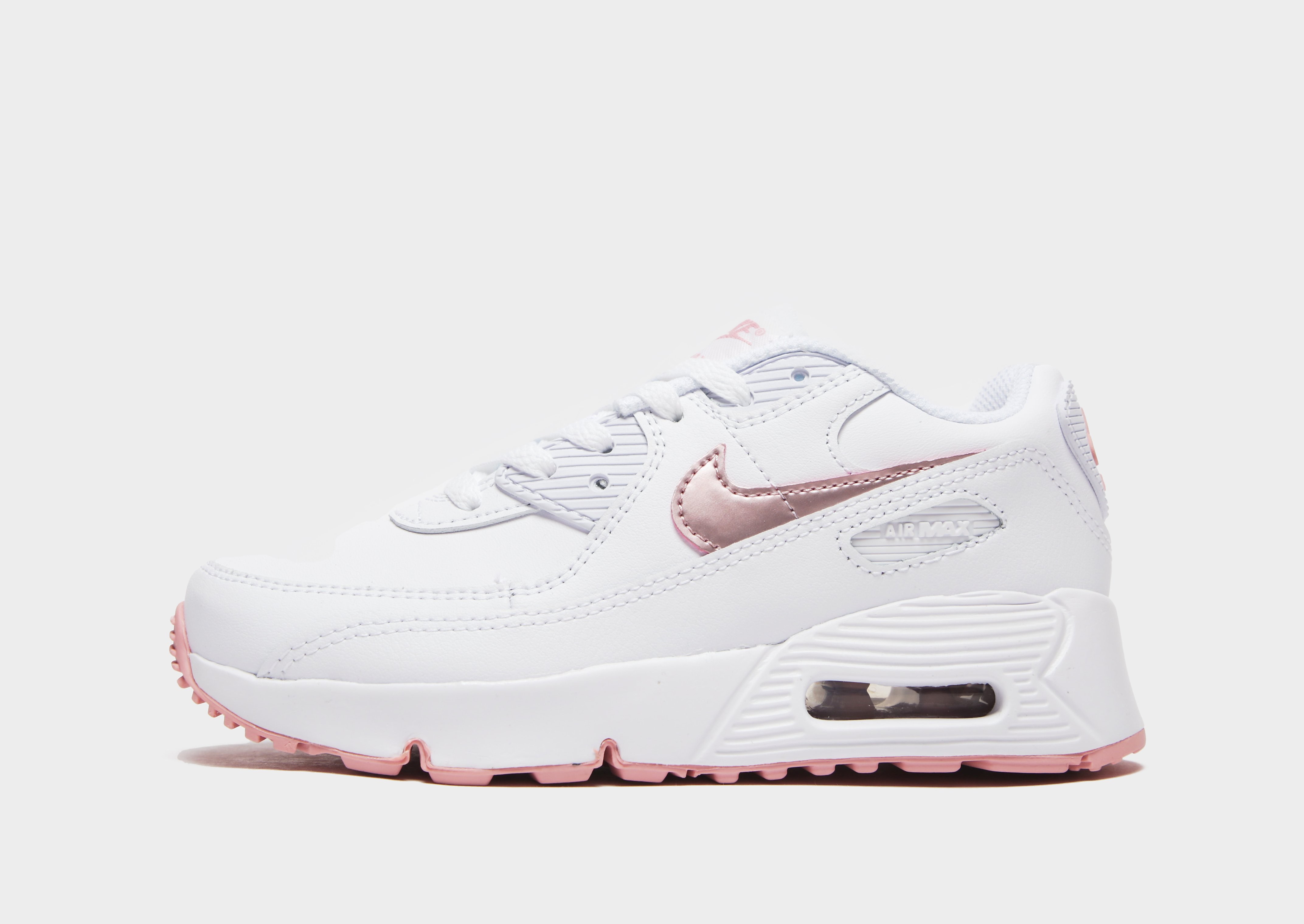 

Nike Air Max 90 Children - White/Pink Glaze - Kids, White/Pink Glaze