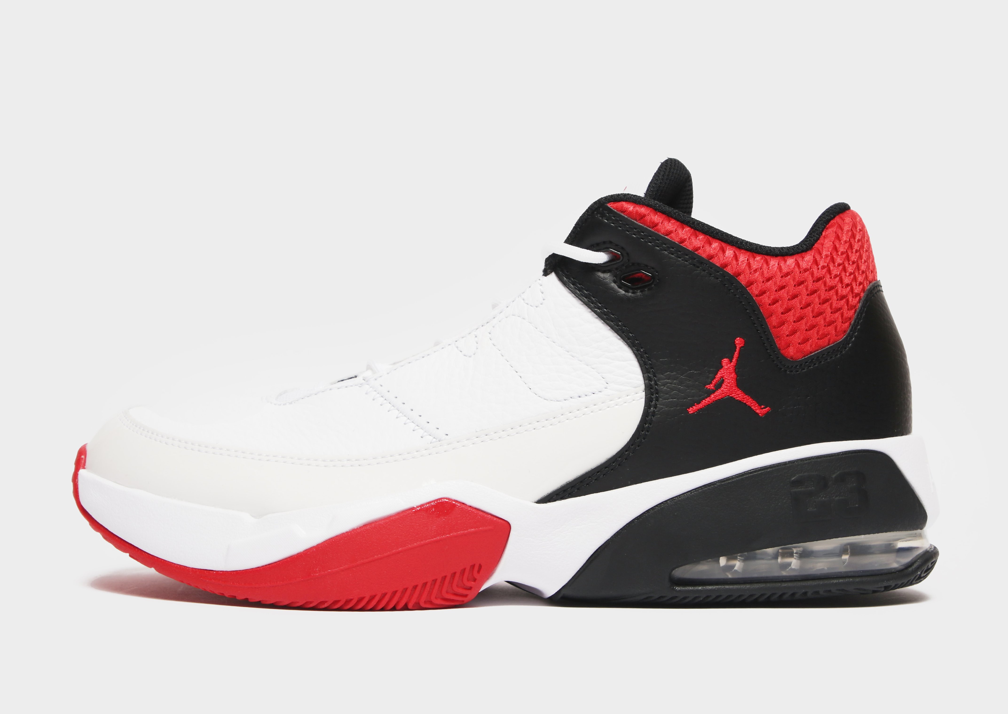 

Jordan AJ Max Aura 3 - White/Black/University Red - Mens, White/Black/University Red