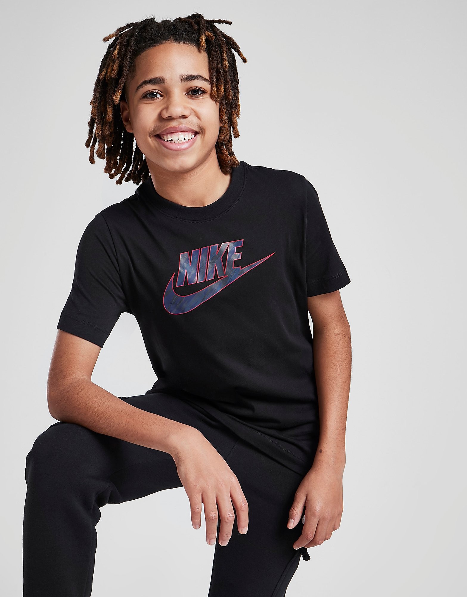 

Nike Camo Futura T-Shirt Junior - Black - Kids, Black