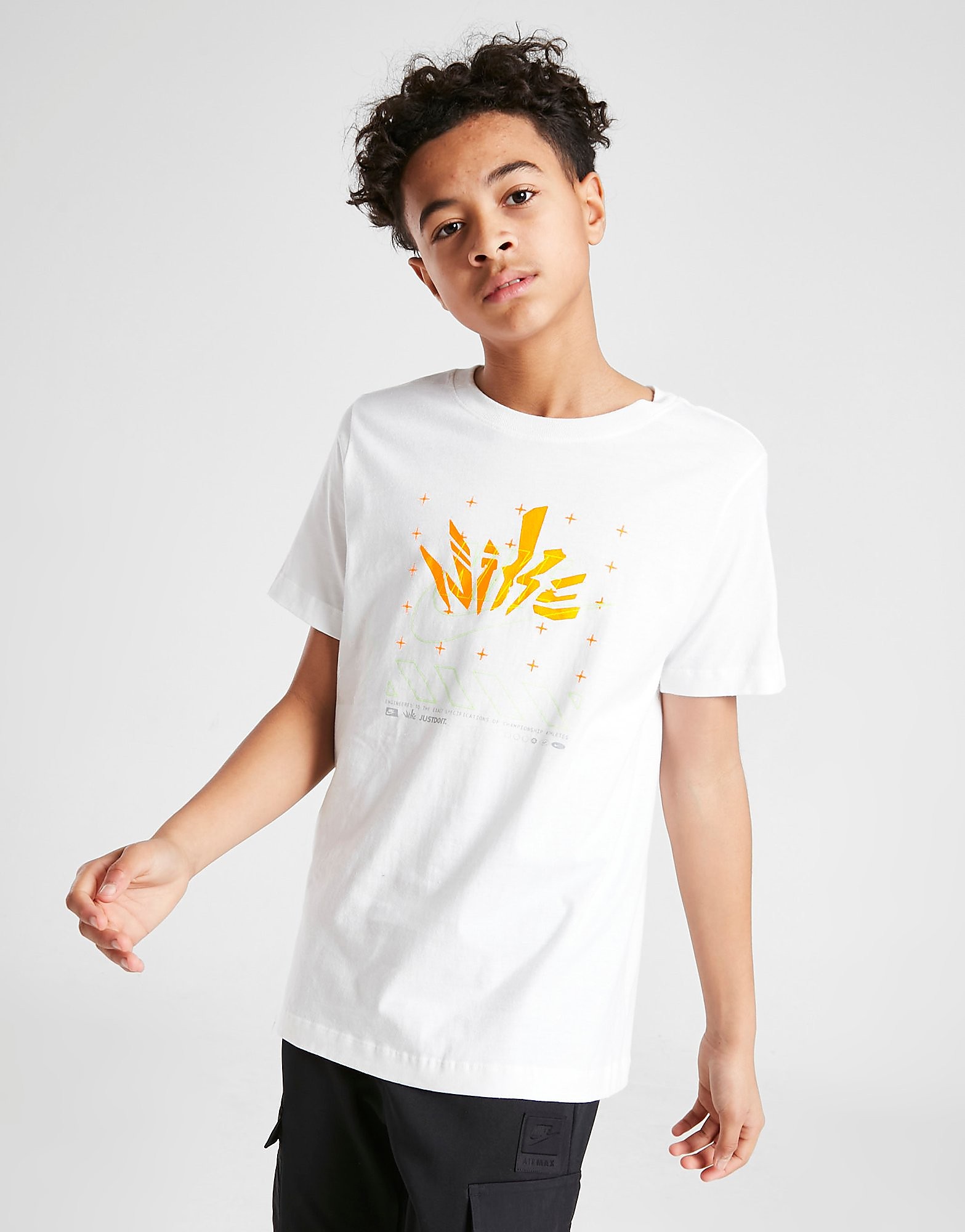 

Nike Graphic Futura T-Shirt Junior - White - Kids, White