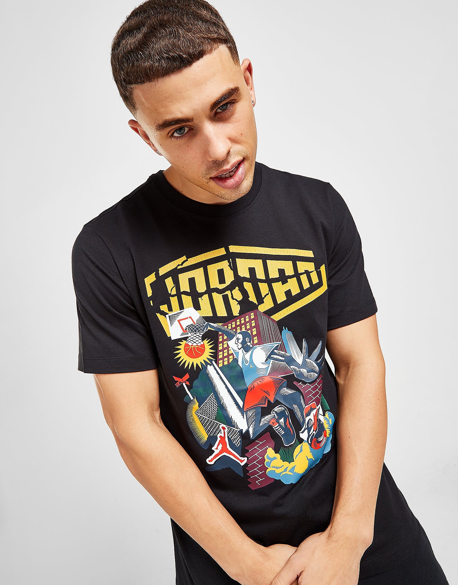 

Jordan DNA T-Shirt - Black - Mens, Black