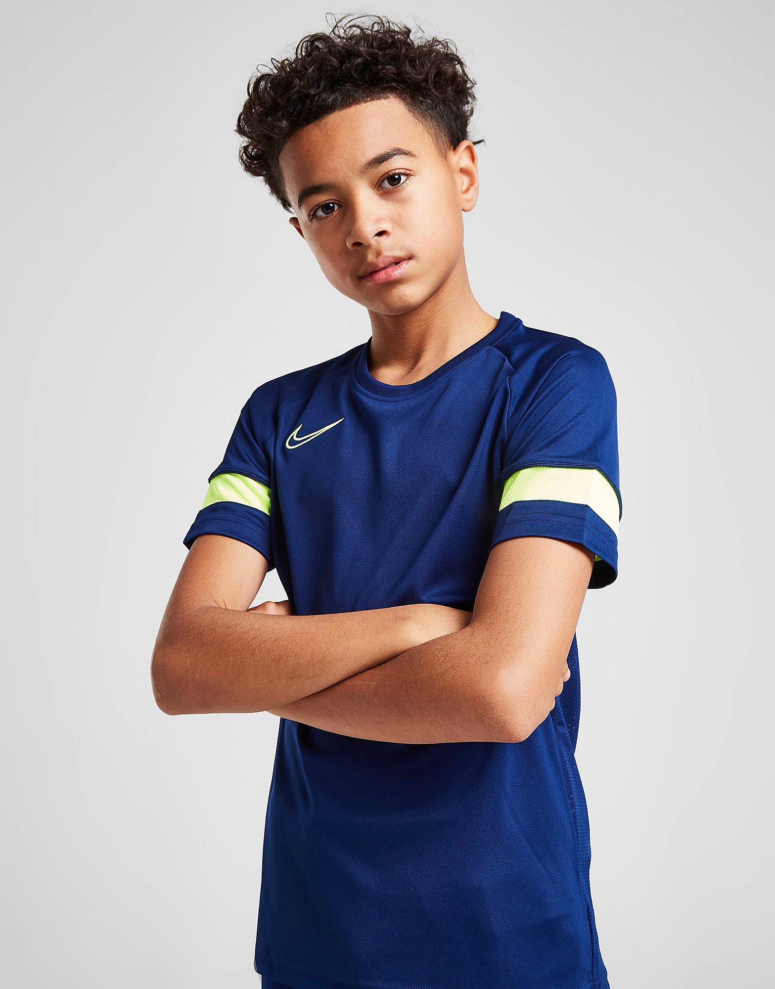 

Nike Academy Short Sleeve T-Shirt Junior - BLUE - Kids, BLUE