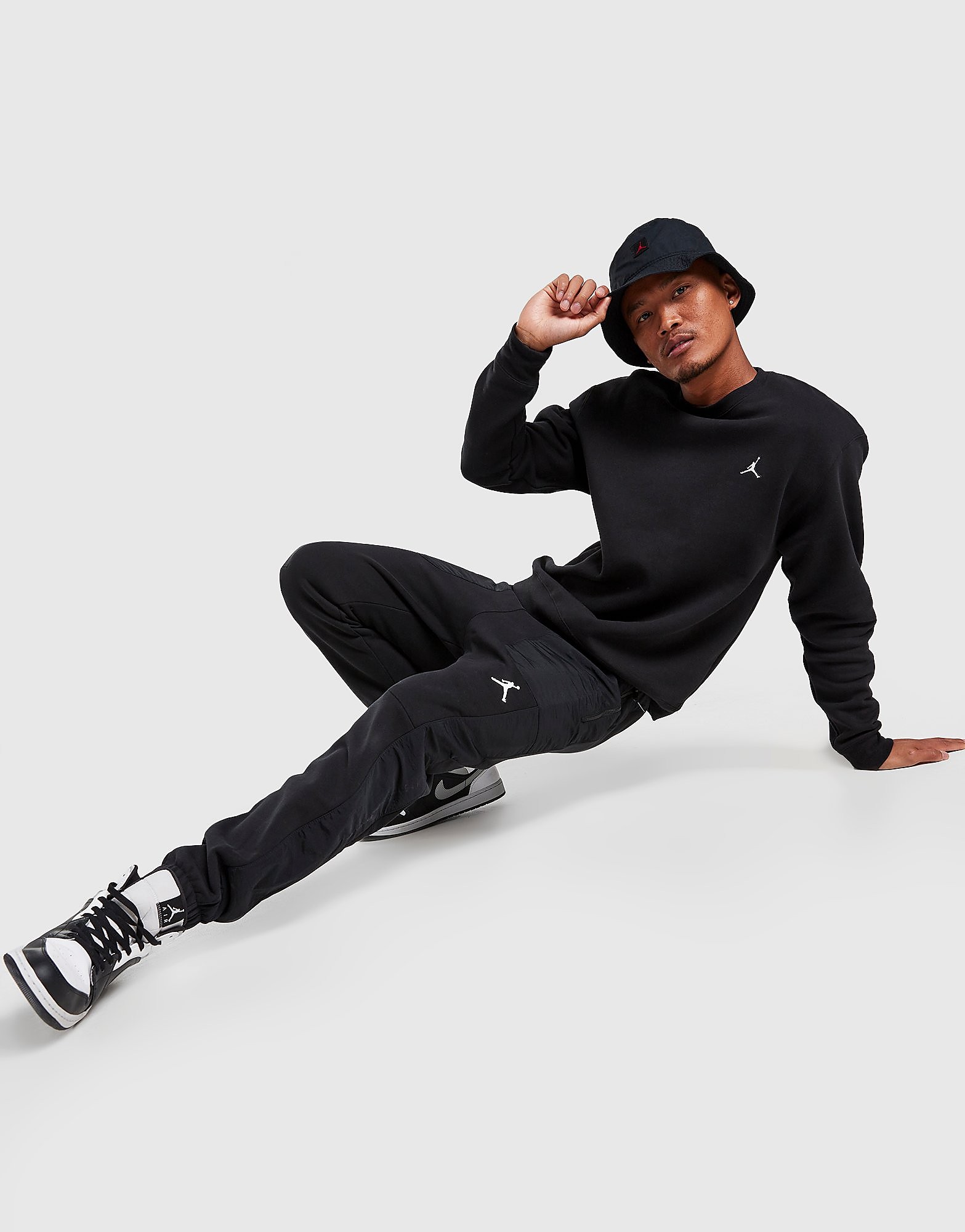 

Jordan 23 Engineered Fleece Joggers - Black - Mens, Black