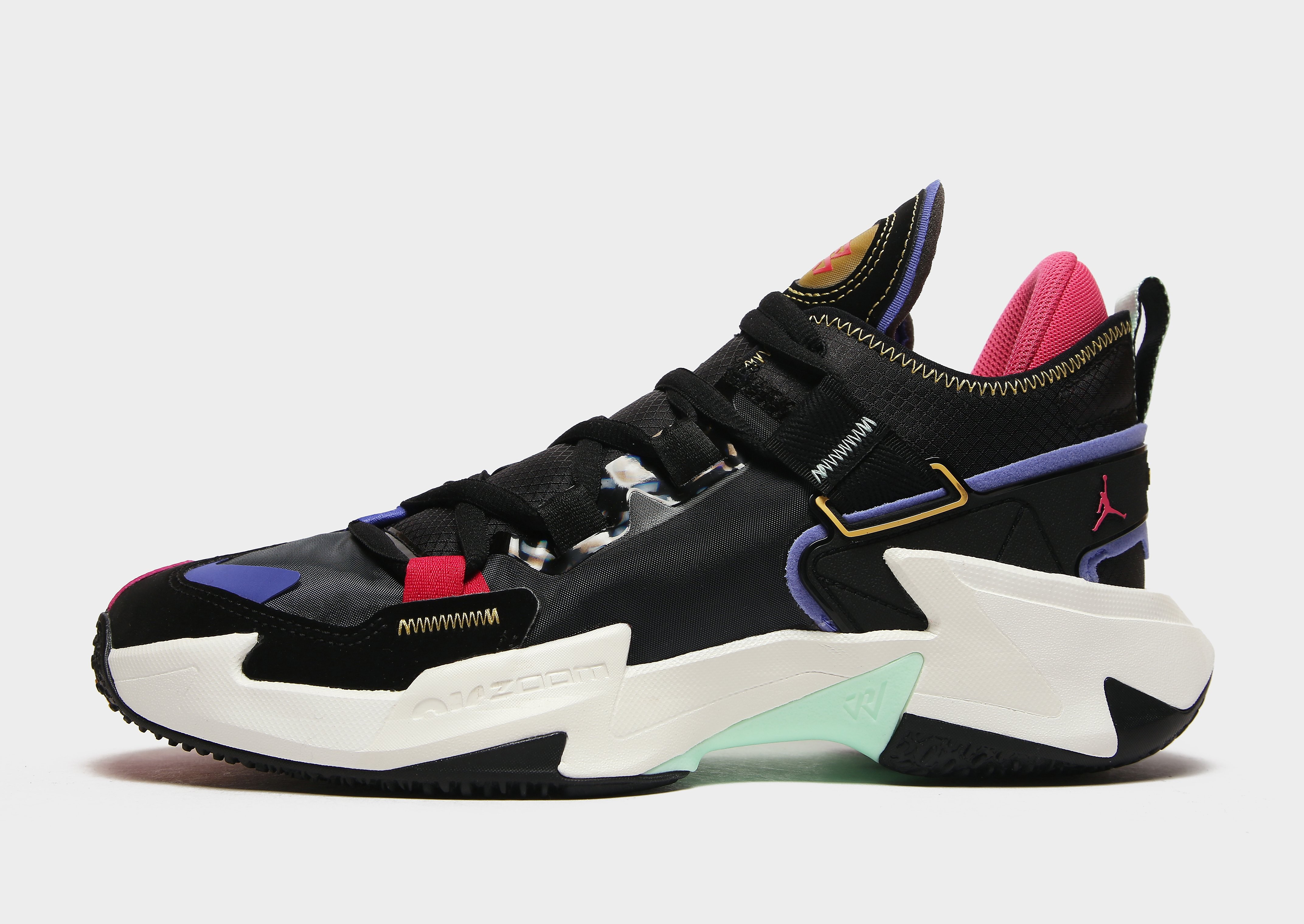 

Jordan Why Not Zer0.4 - Black/Sapphire/Mint Foam/Watermelon - Mens, Black/Sapphire/Mint Foam/Watermelon
