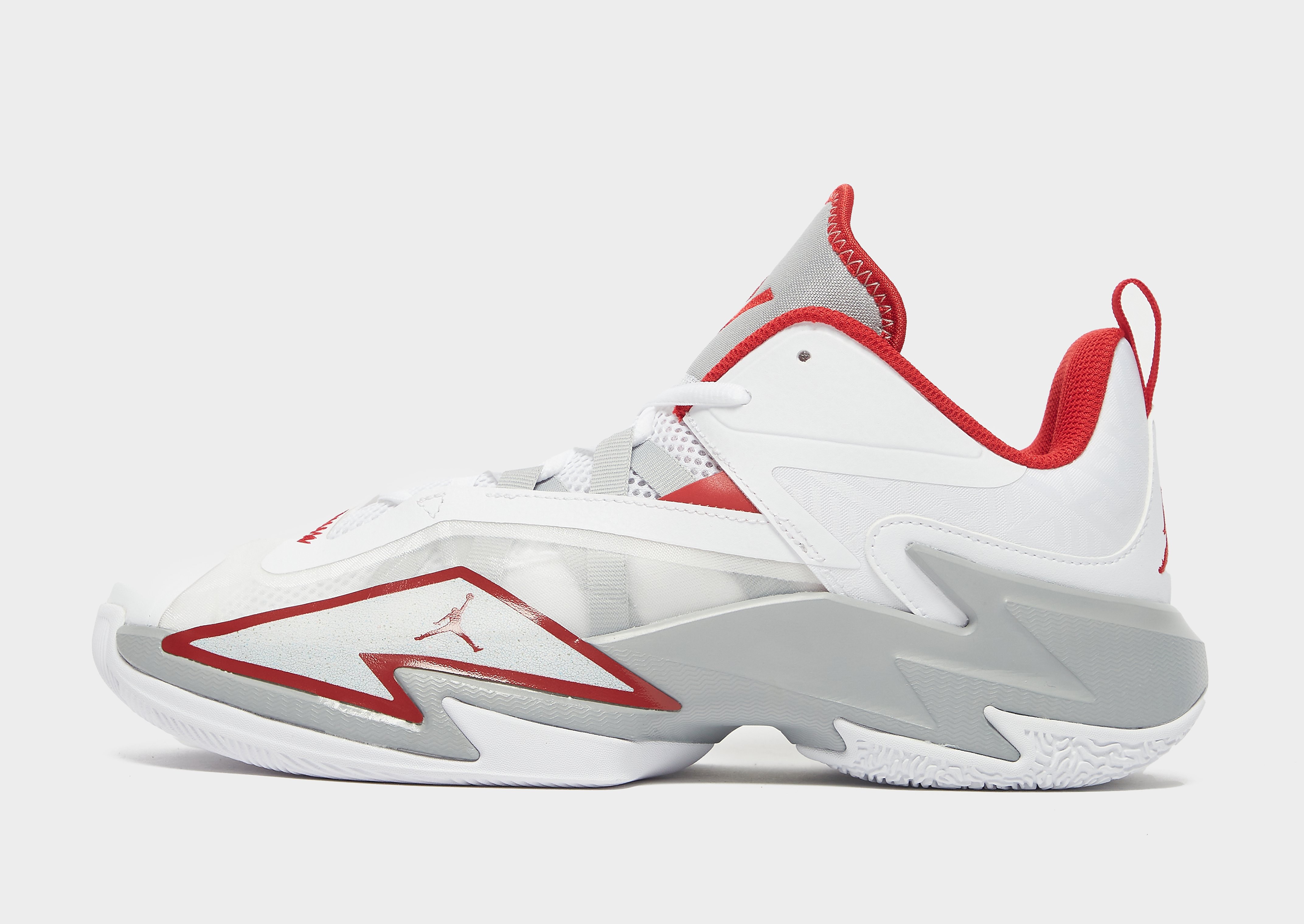 

Jordan One Take 3 - White/Light Smoke Grey/Gym Red - Mens, White/Light Smoke Grey/Gym Red