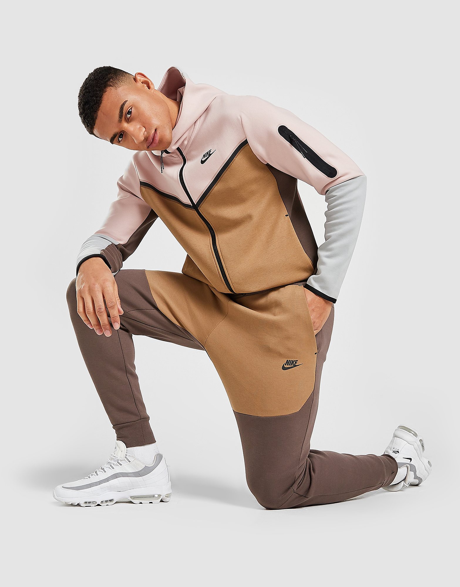 

Nike Tech Fleece Joggers - Brown - Mens, Brown