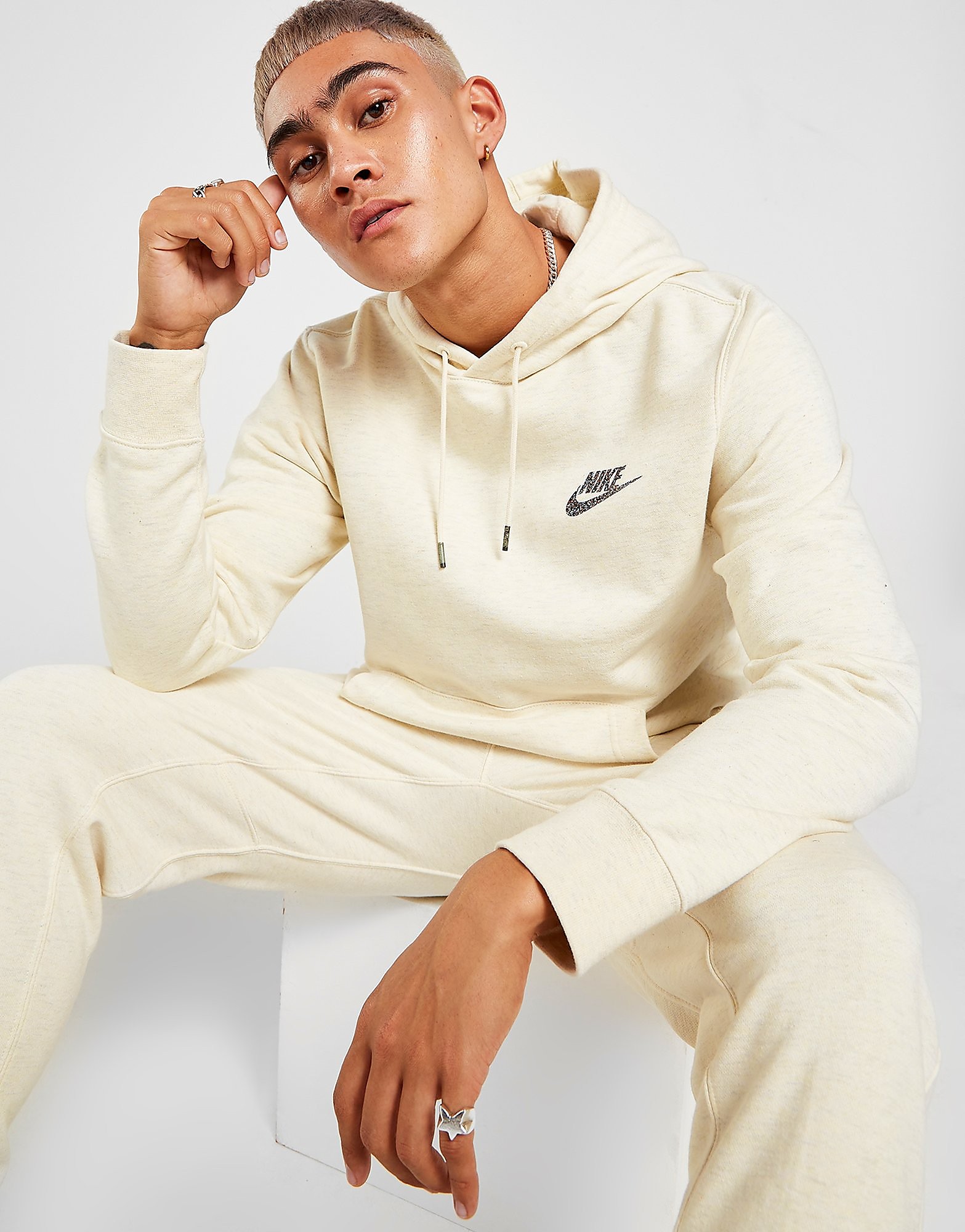 

Nike Rival Hoodie - Coconut Milk/Multi-Colour - Mens, Coconut Milk/Multi-Colour