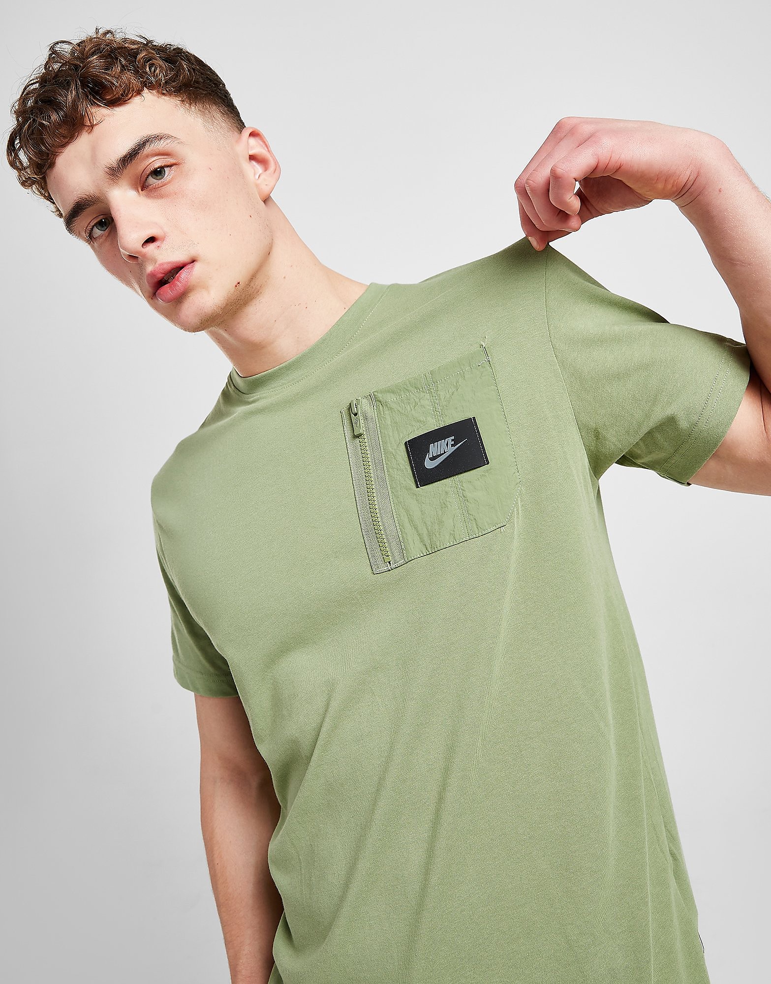 

Nike Utility T-Shirt - Oil Green/Oil Green - Mens, Oil Green/Oil Green