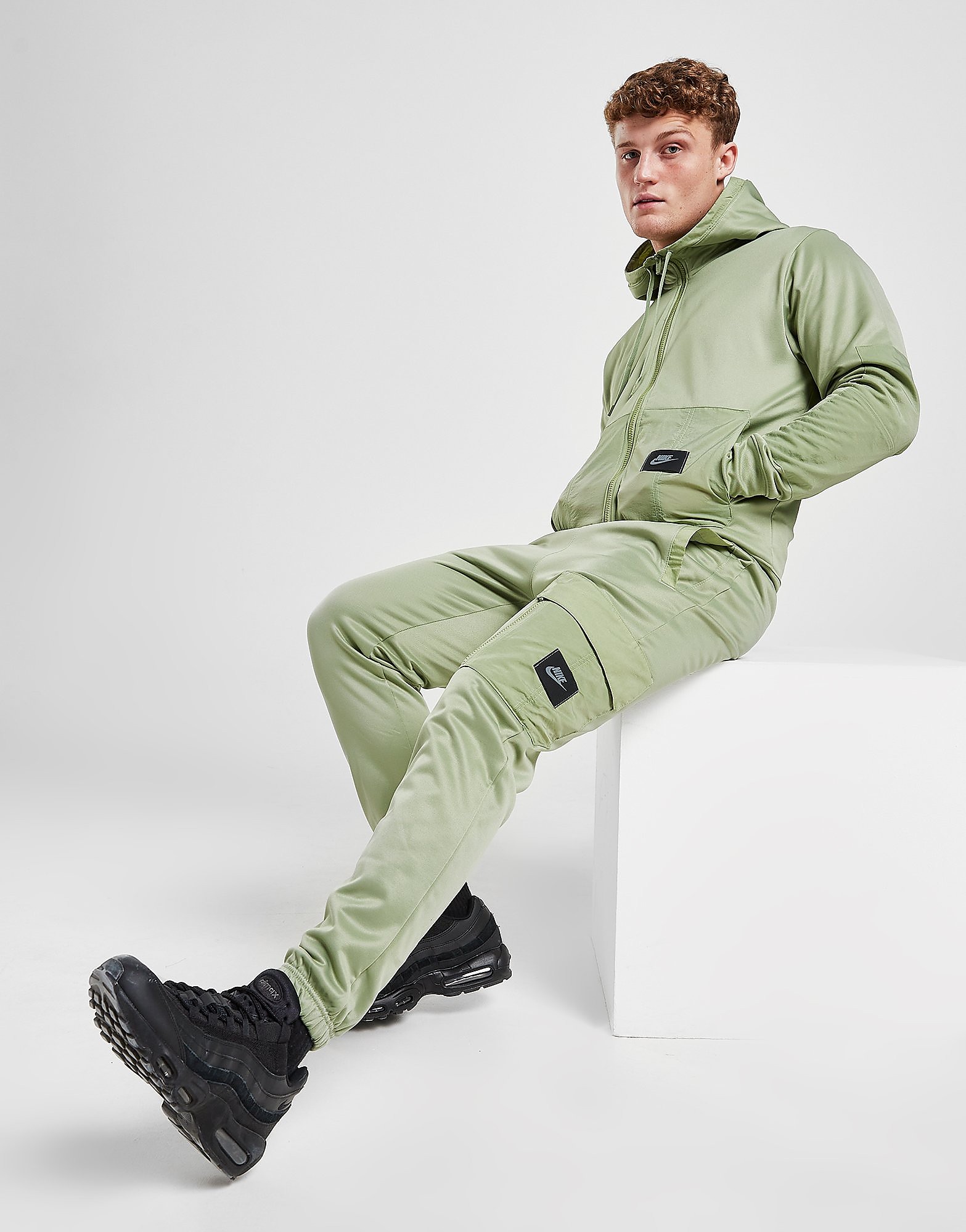 

Nike Utility Track Pants - Oil Green/Oil Green - Mens, Oil Green/Oil Green