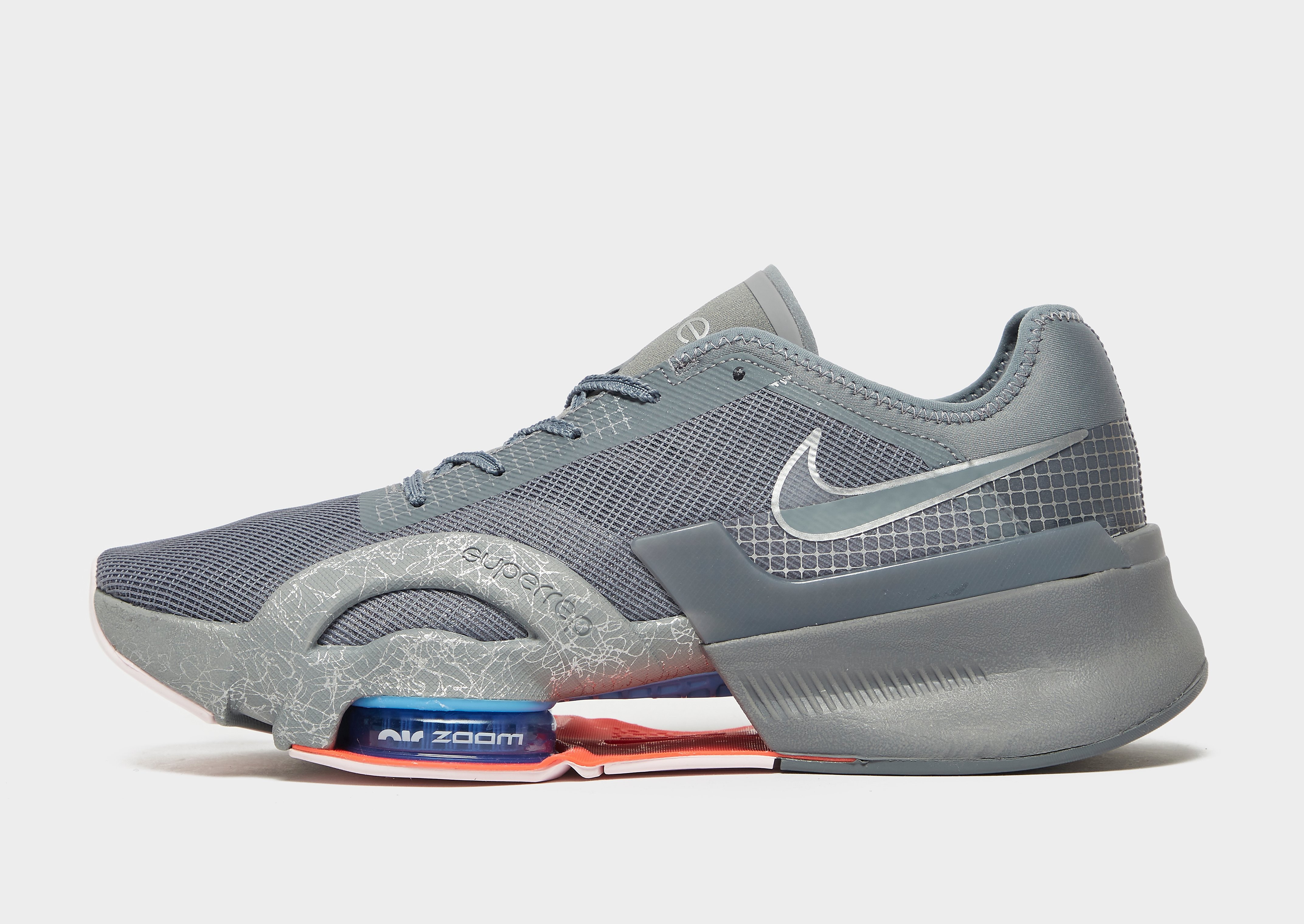 

Nike Air Zoom SuperRep 3 - Cool Grey/Particle Grey/University Blue/Metallic Silver - Mens, Cool Grey/Particle Grey/University Blue/Metallic Silver