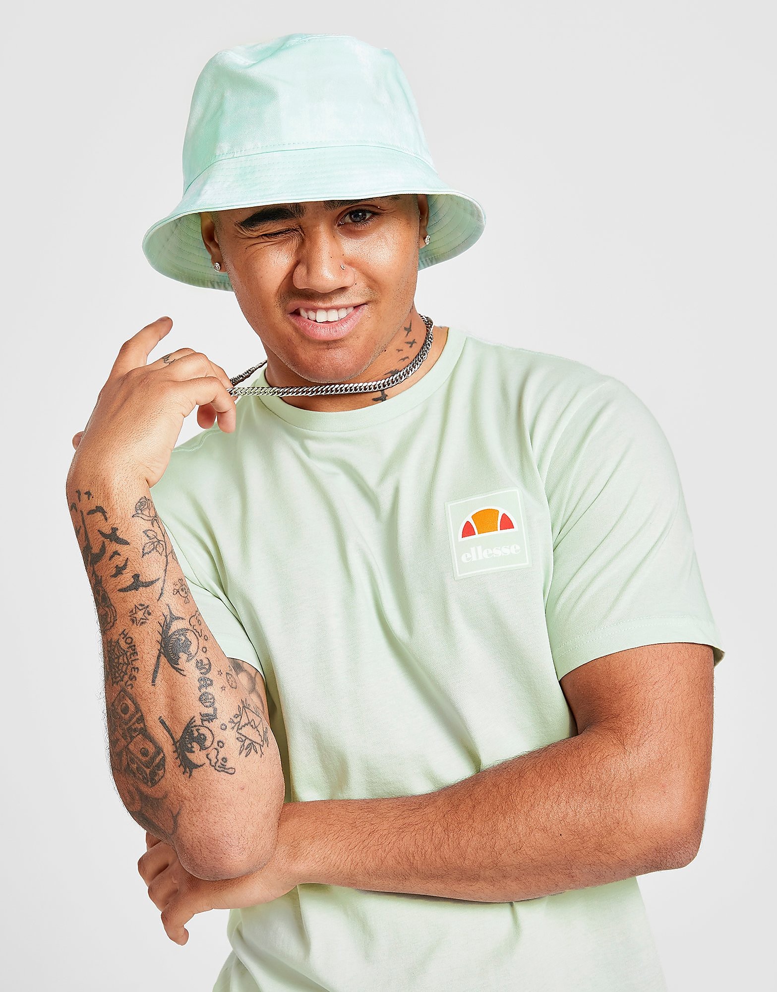 

Ellesse Flynn T-Shirt - Only at JD - Green - Mens, Green