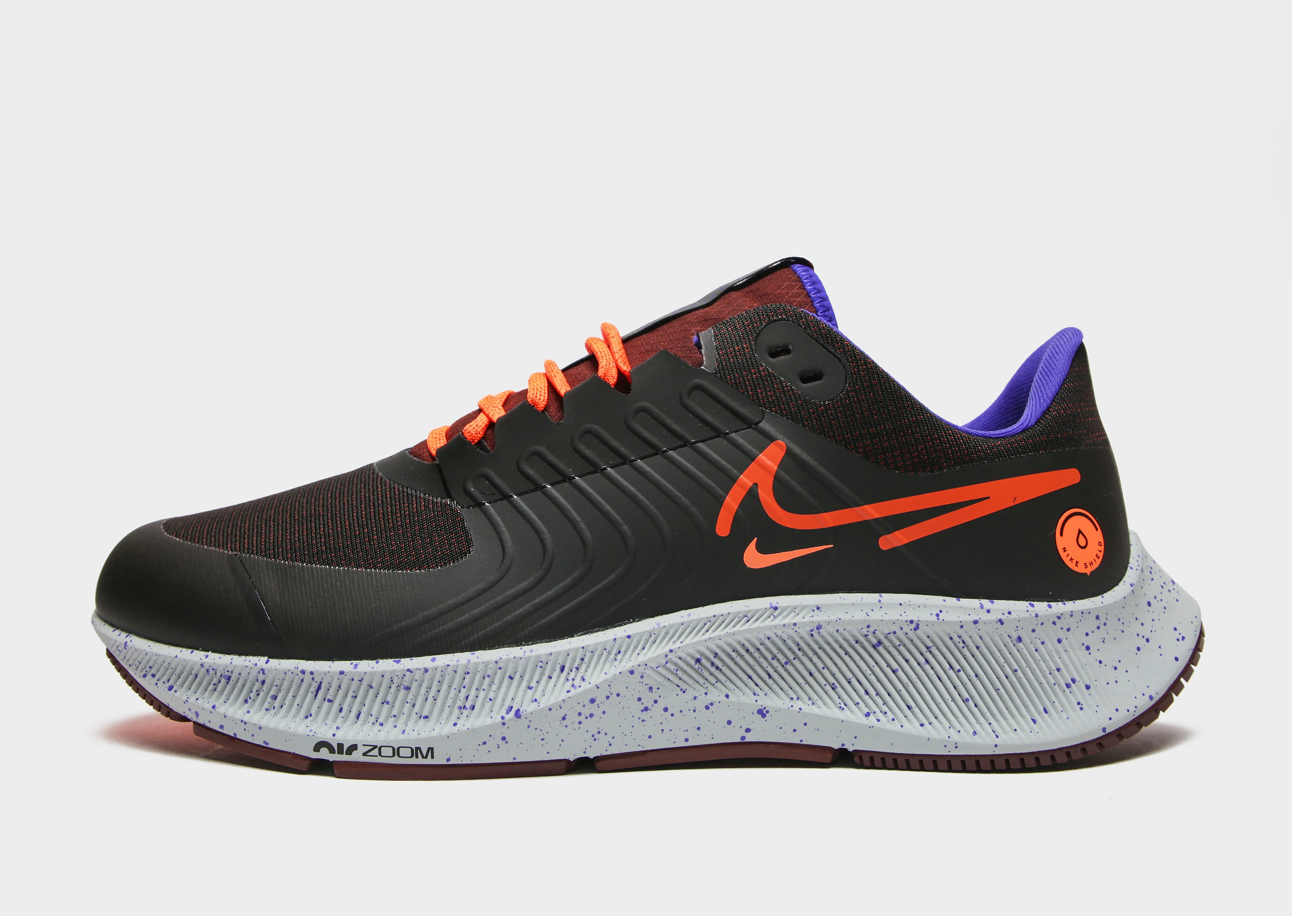 

Nike Pegasus 38 Shield - Black - Mens, Black