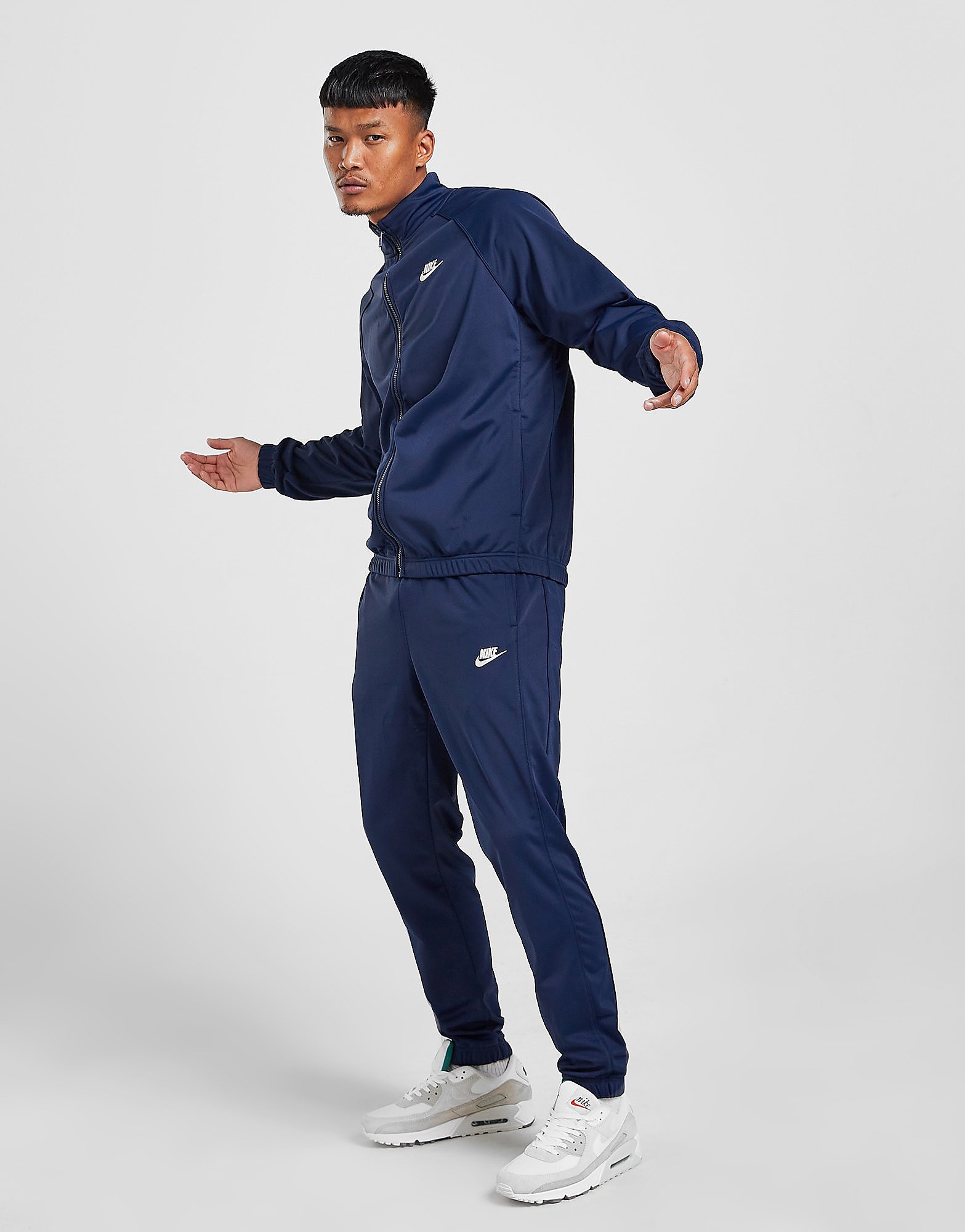 

Nike Griffin Poly Tracksuit - Midnight Navy/Midnight Navy/Midnight Navy/White - Mens, Midnight Navy/Midnight Navy/Midnight Navy/White