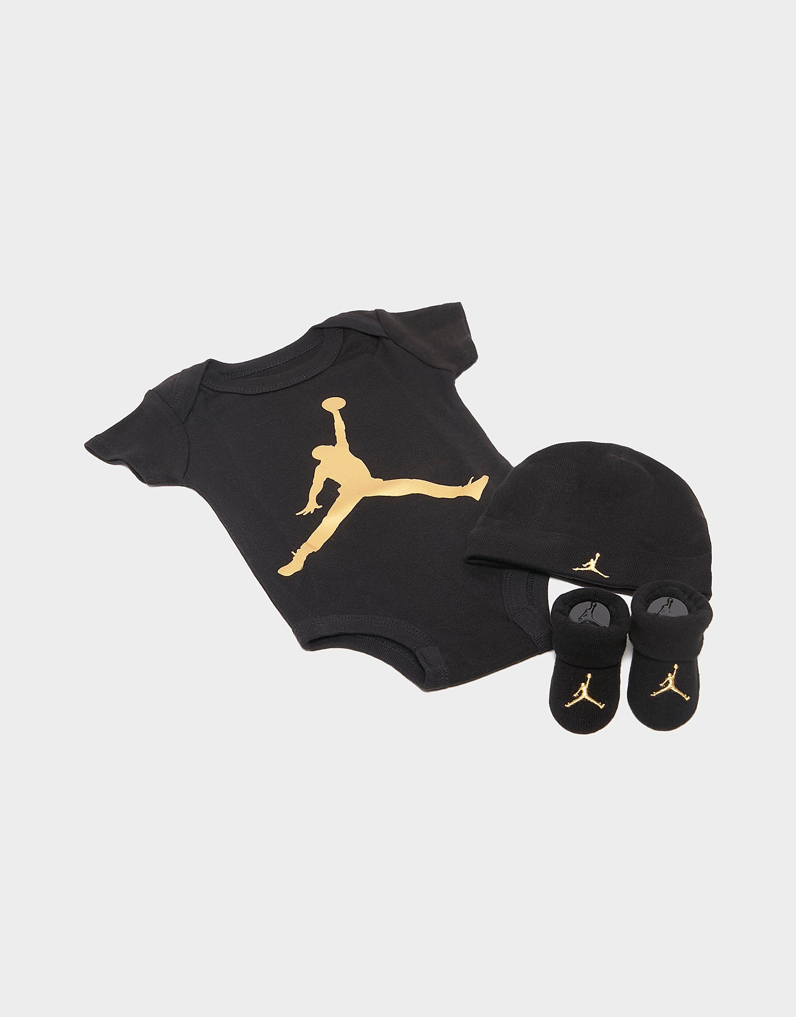 

Jordan 3 Piece Jumpman Set Infant - Black - Kids, Black