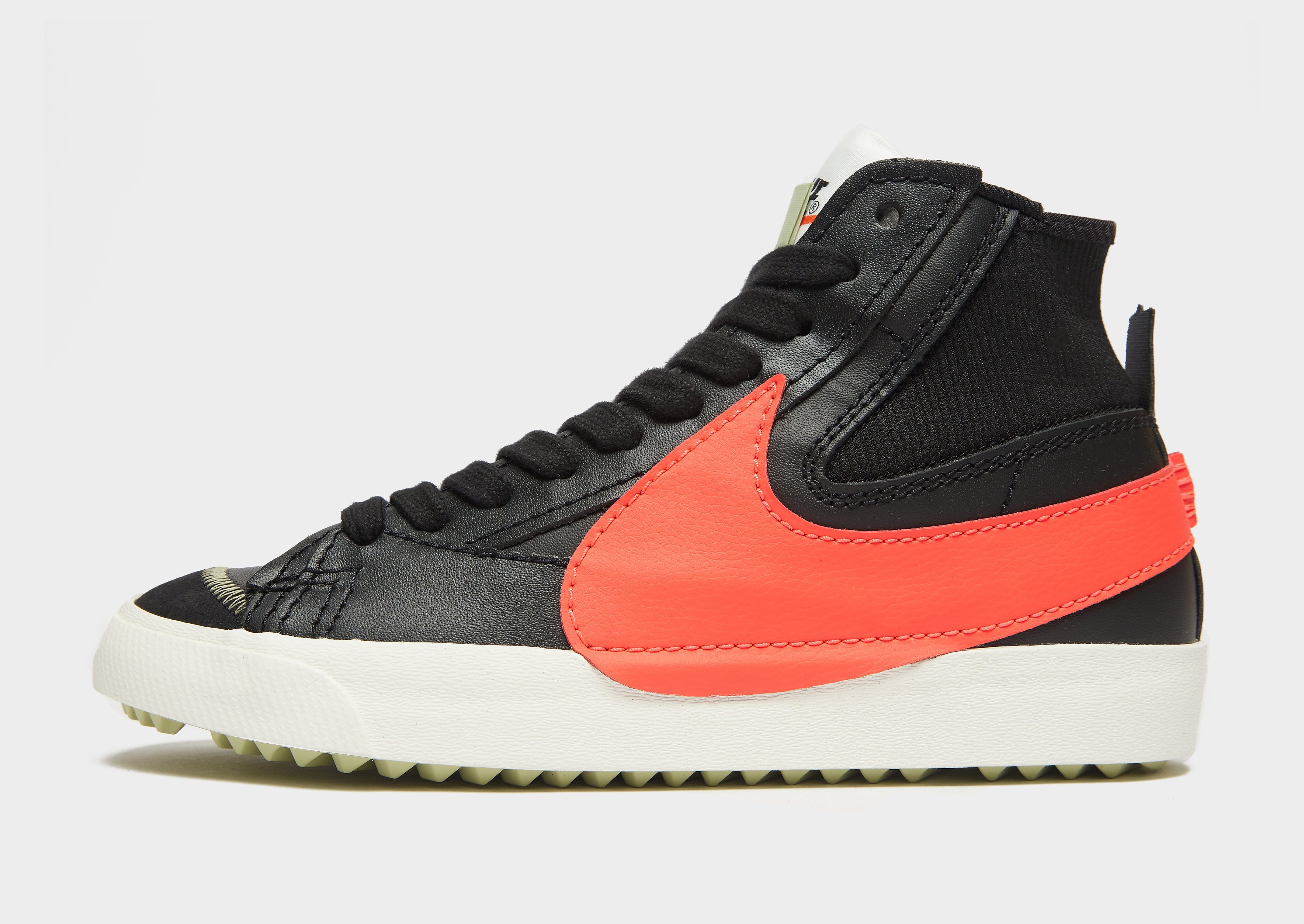 

Nike Blazer Mid Jumbo - Black/Sail/Olive Aura/Bright Crimson - Mens, Black/Sail/Olive Aura/Bright Crimson