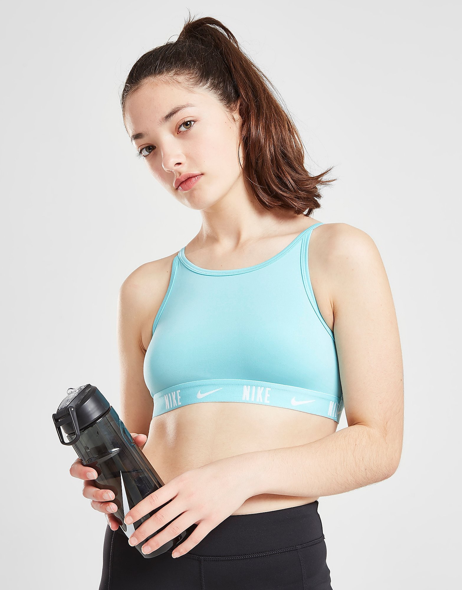 

Nike Girls' Trophy Sports Bra Junior - Blue - Kids, Blue