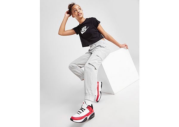 Nike Pantalon cargo tissé Nike Sportswear pour Fille plus âgée - Light Smoke Grey/White, Light Smoke Grey/White
