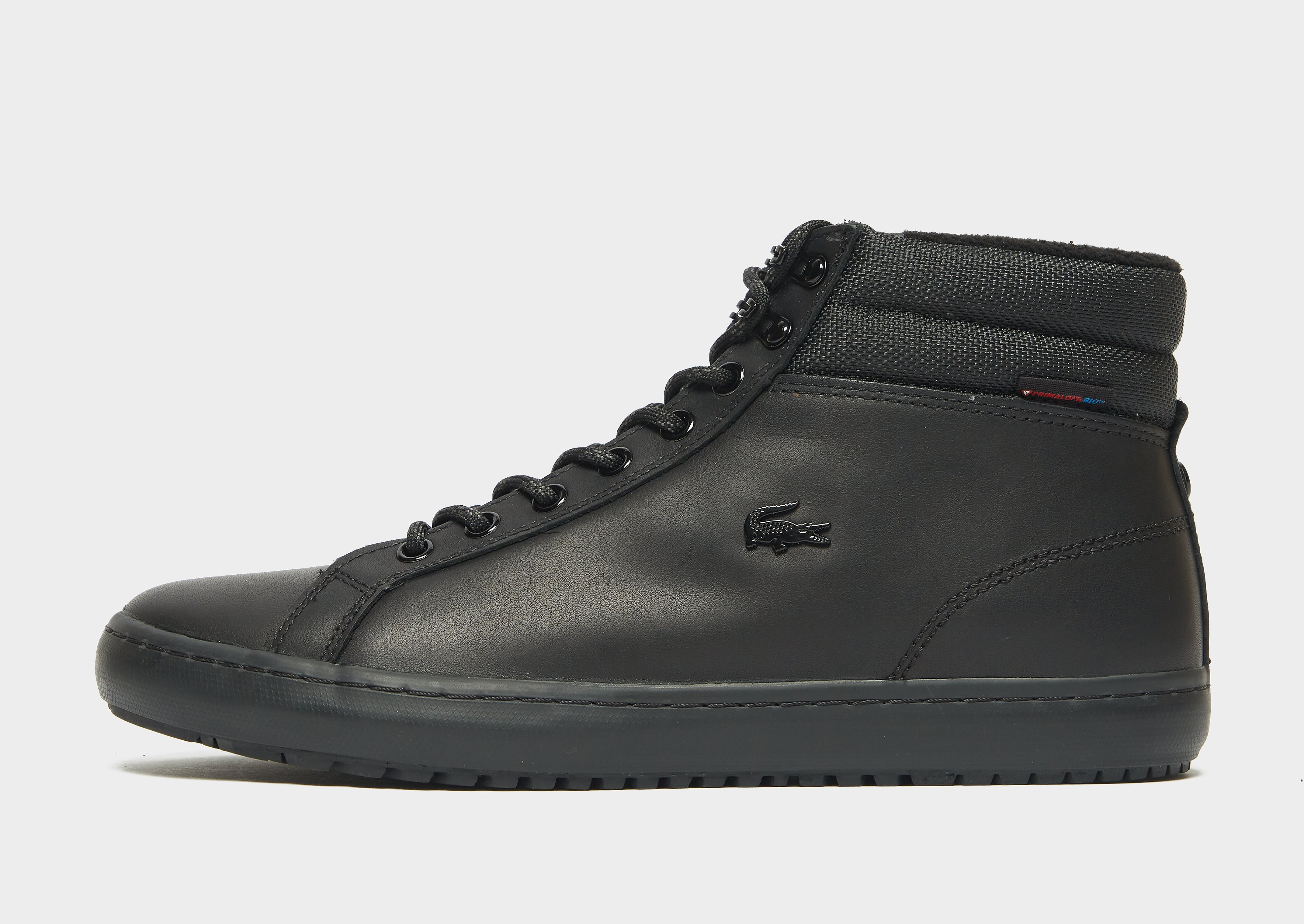 

Lacoste Straightset Trainers - Black - Mens, Black
