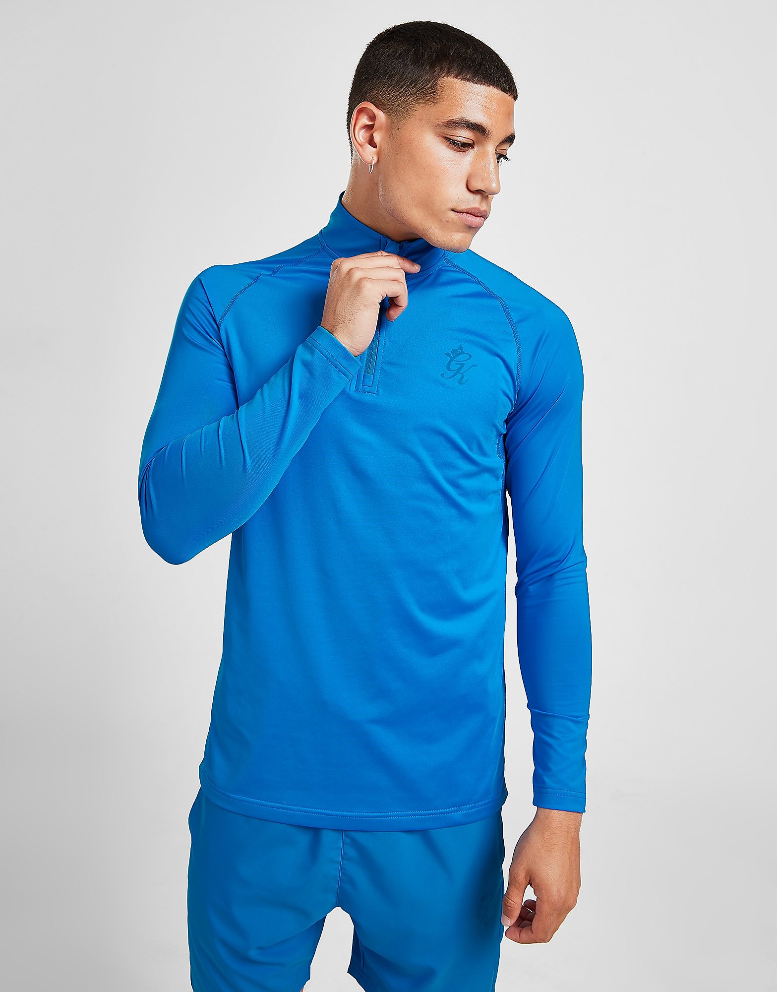 

Gym King Race 1/4 Zip Top - Blue - Mens, Blue
