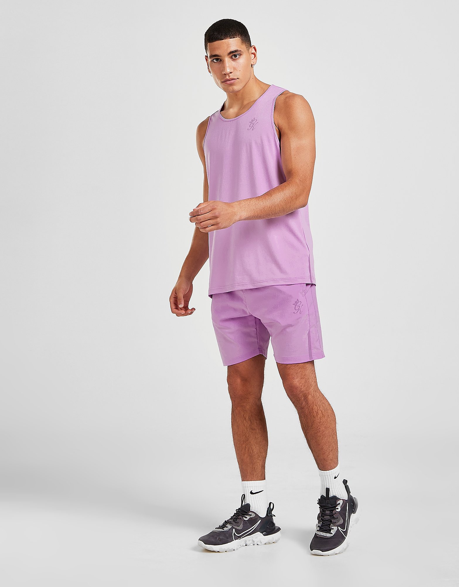 Gym King Energy Shorts - Purple - Mens, Purple