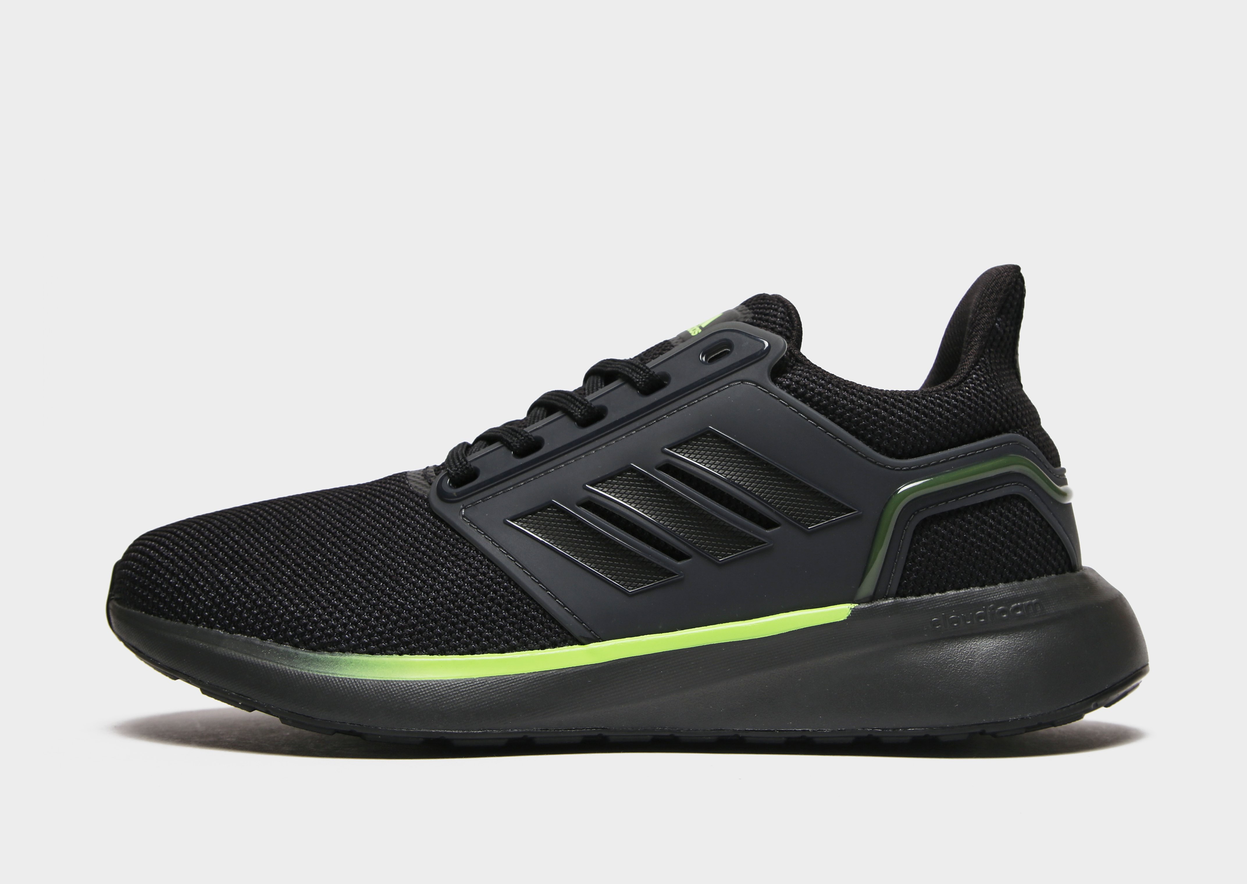 

adidas EQ19 Run - Grey Six / Core Black / Signal Green - Womens, Grey Six / Core Black / Signal Green