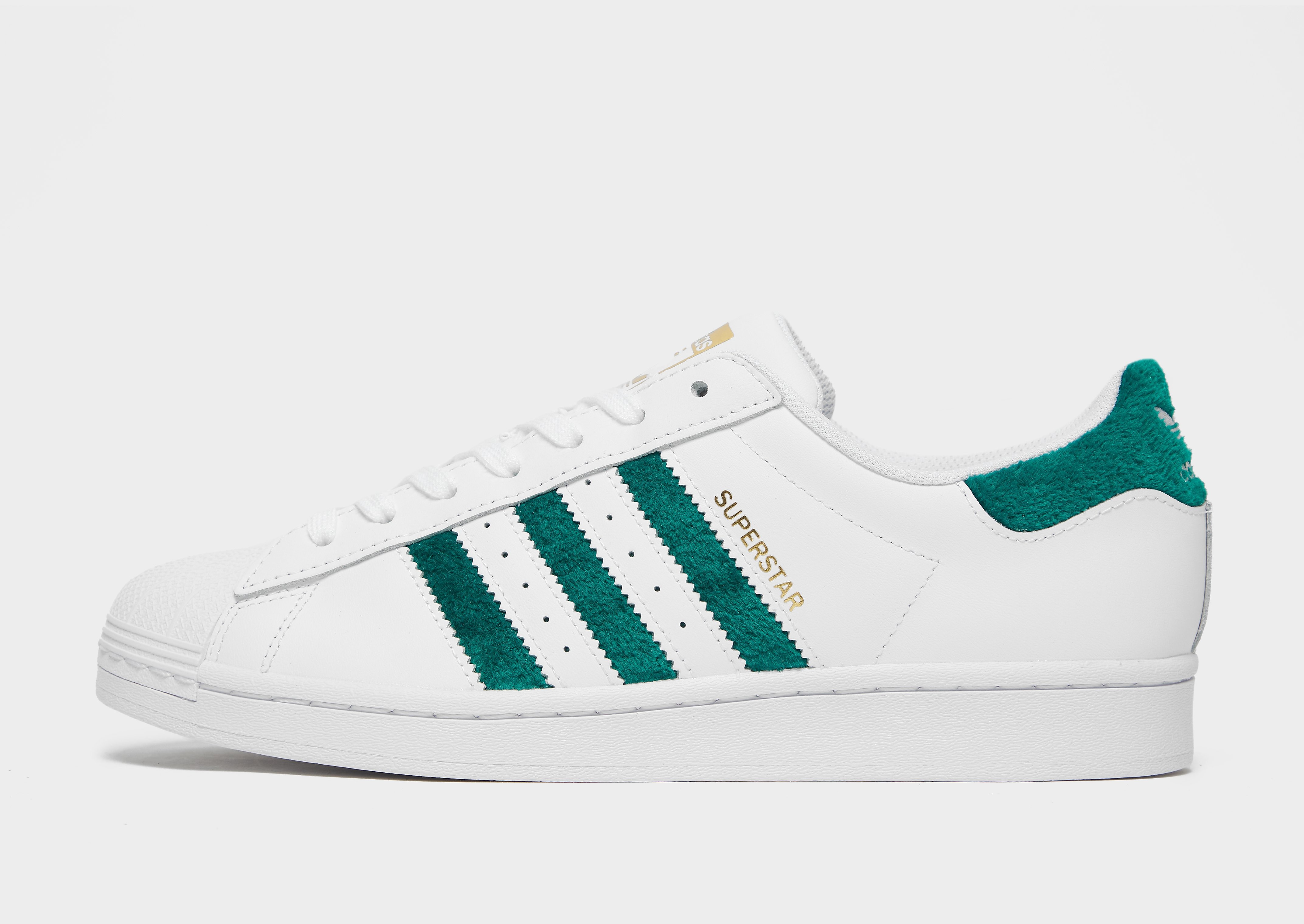 adidas Originals Superstar - Cloud White / Cloud White / Gold Metallic - Womens, Cloud White / Cloud White / Gold Metallic