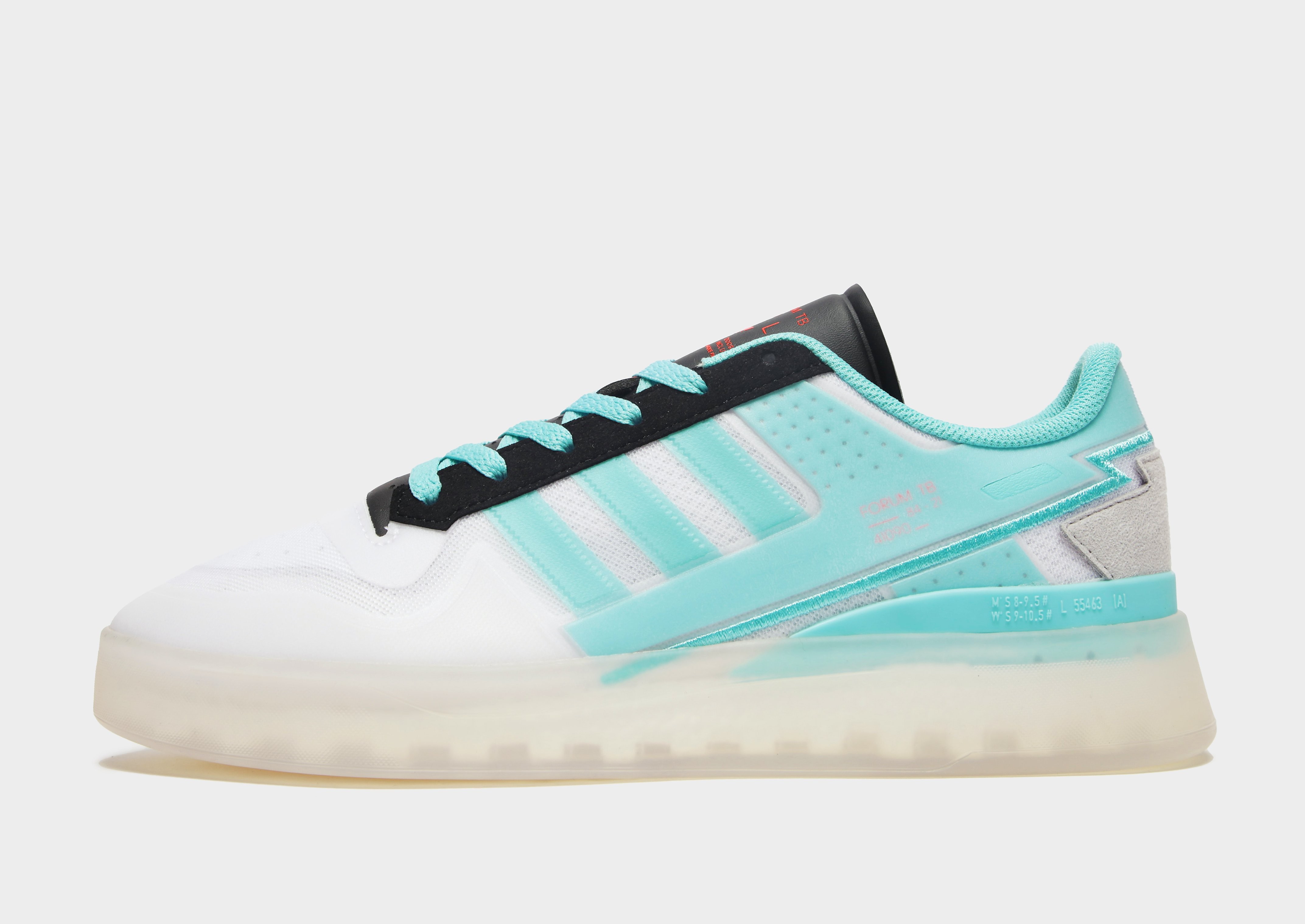 

adidas Originals Forum Low - Cloud White / Pulse Aqua / Core Black - Womens, Cloud White / Pulse Aqua / Core Black