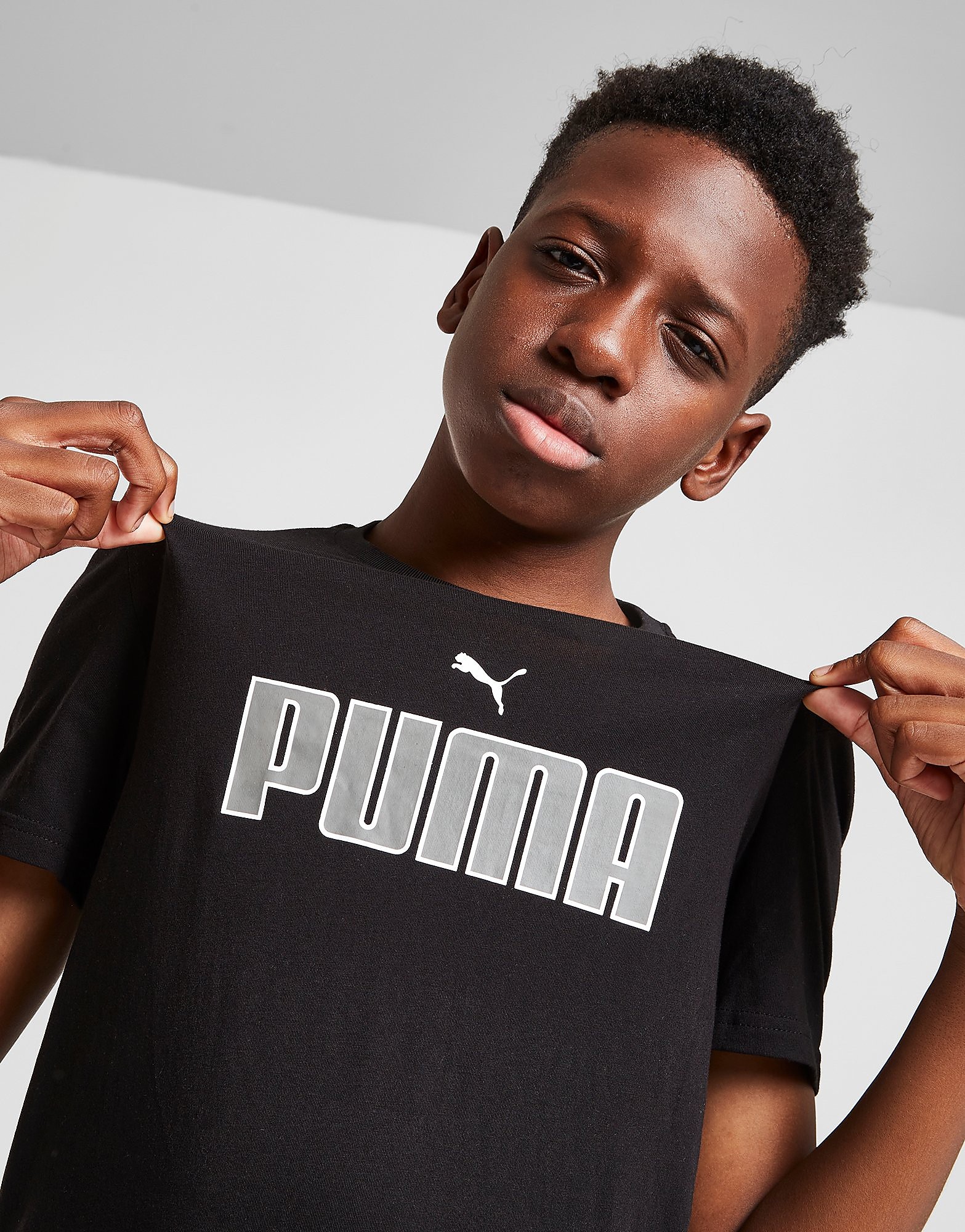 

Puma Graphic T-Shirt Junior - Black - Kids, Black