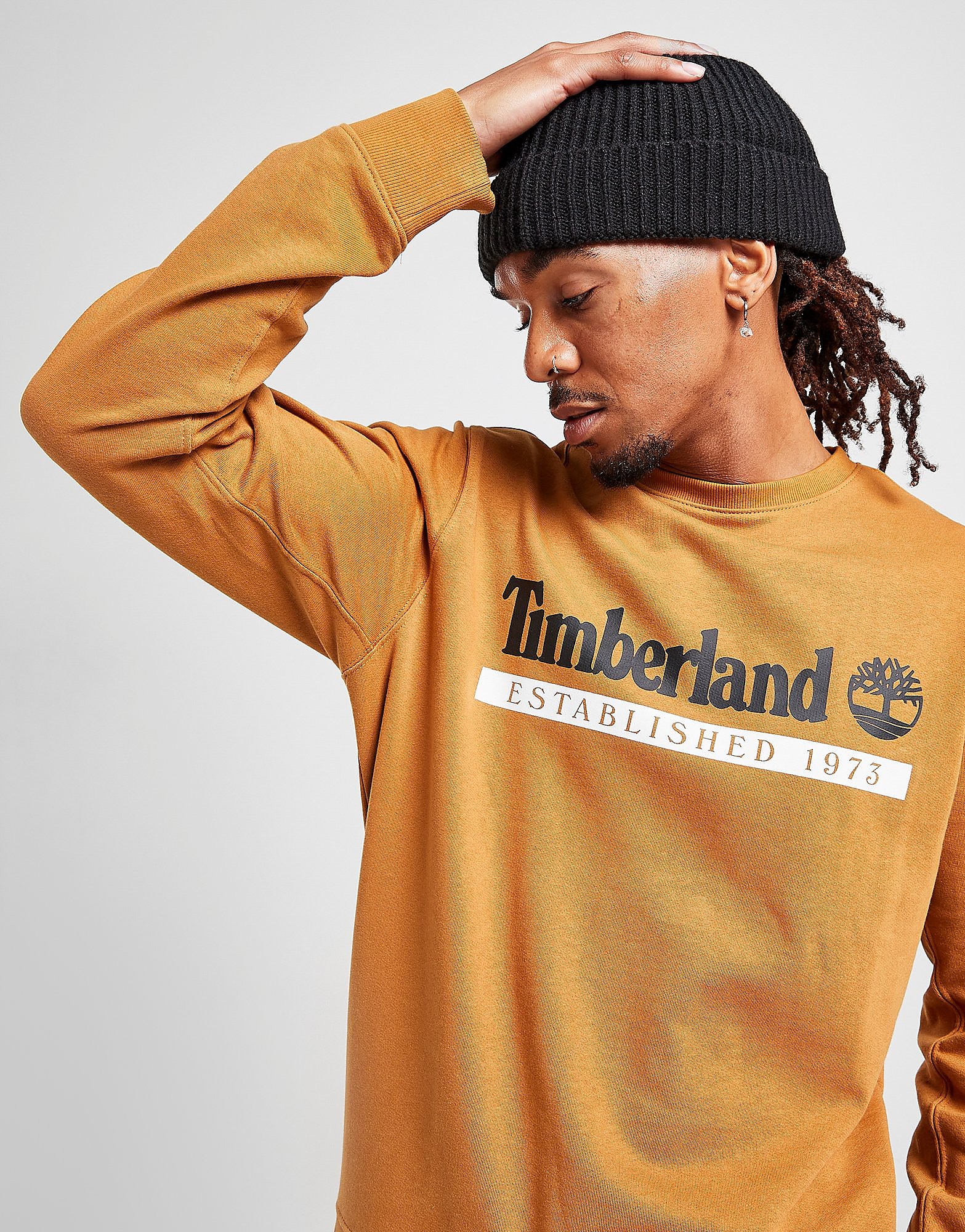 

Timberland Established 1973 Sweatshirt - Brown - Mens, Brown