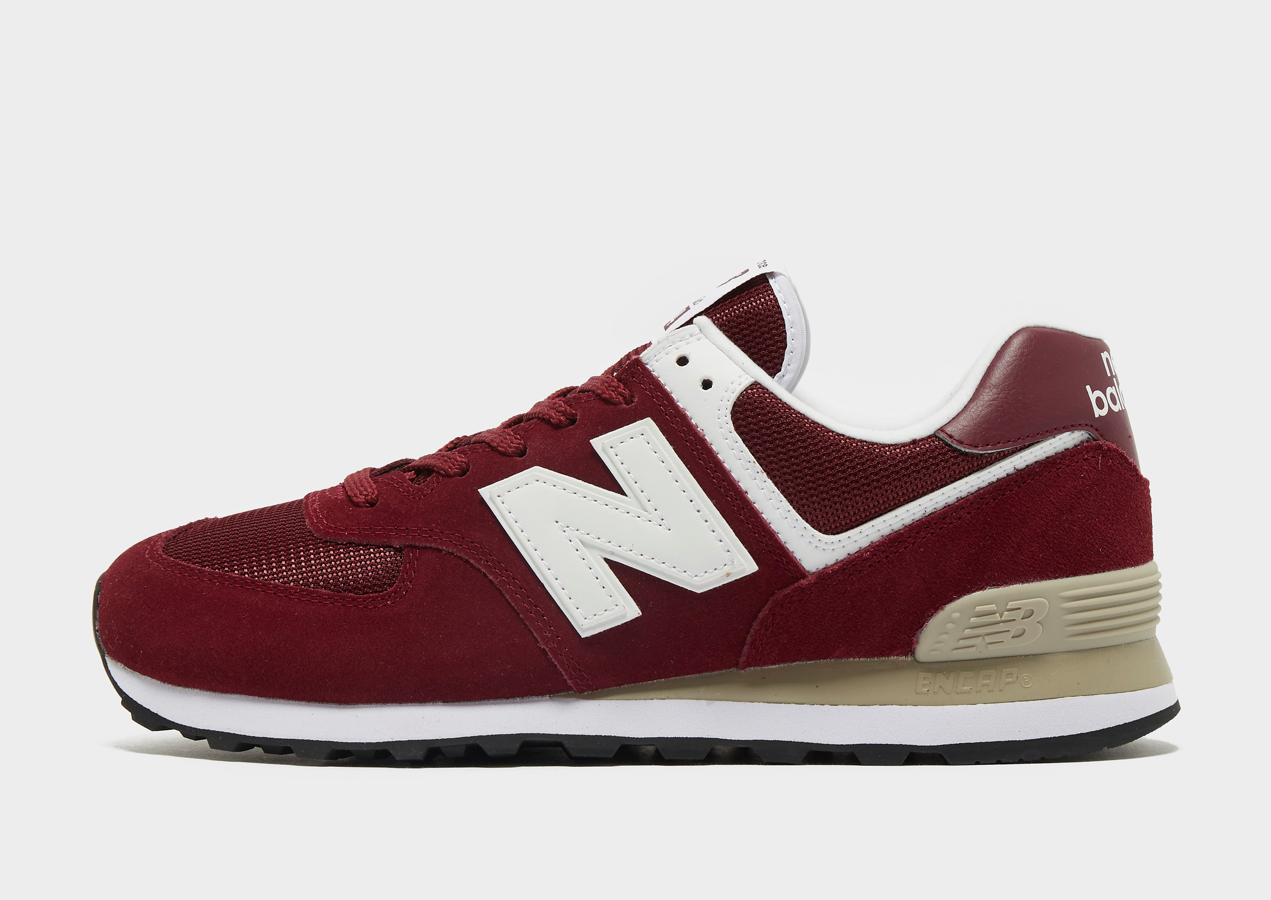 

New Balance 574 - Red - Mens, Red