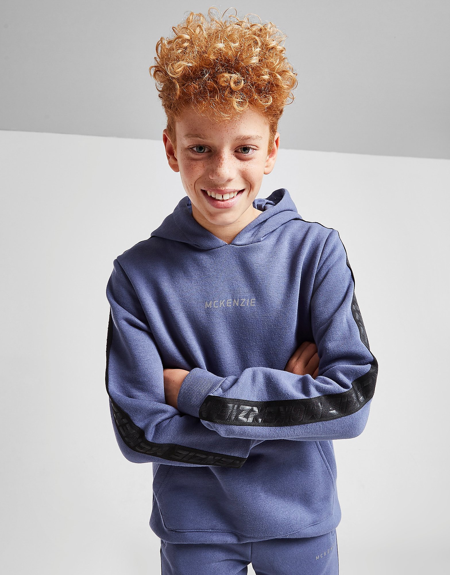 

McKenzie Marsh Overhead Tape Hoodie Junior - Blue - Kids, Blue