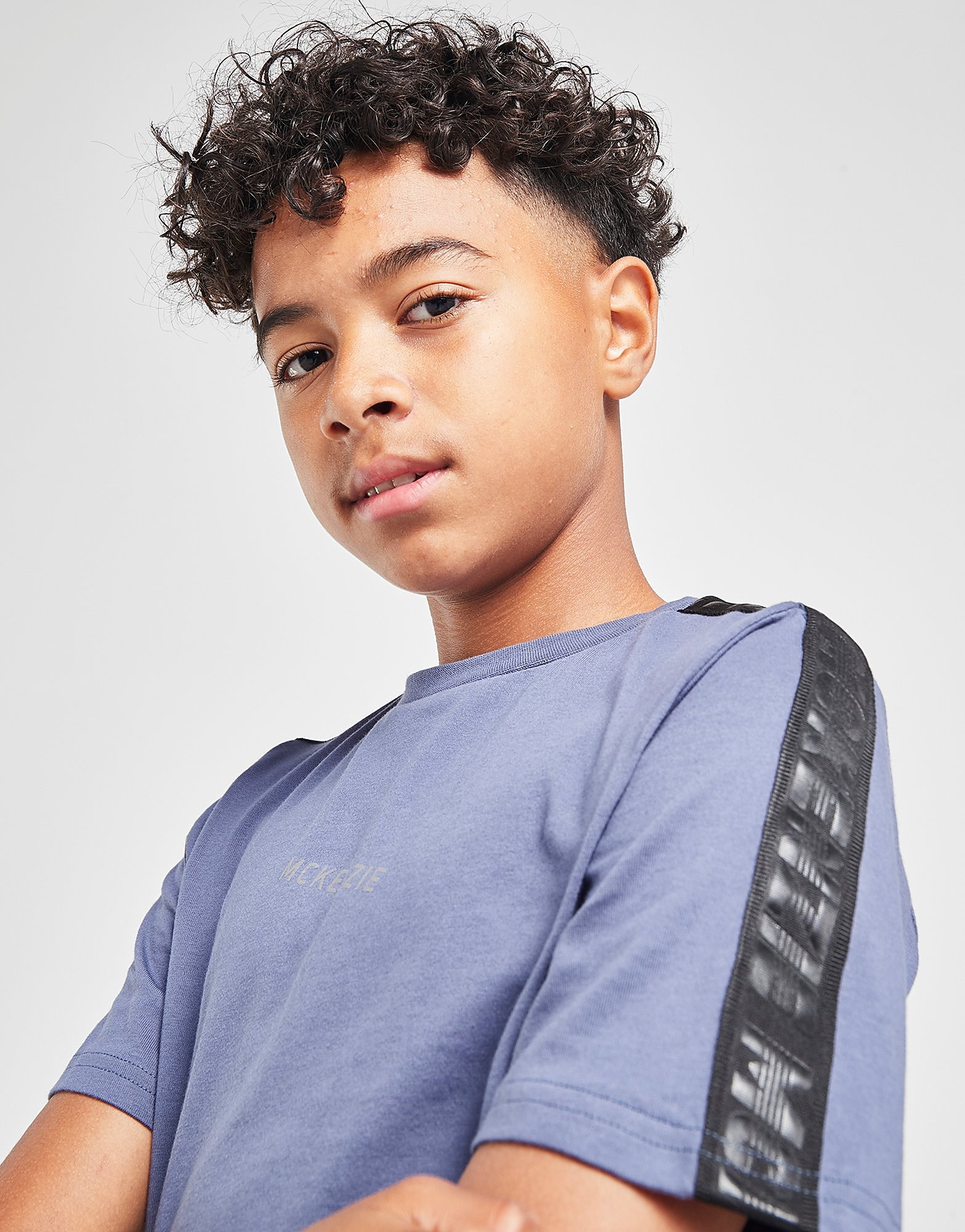 

McKenzie Marsh Tape T-Shirt Junior - Blue - Kids, Blue