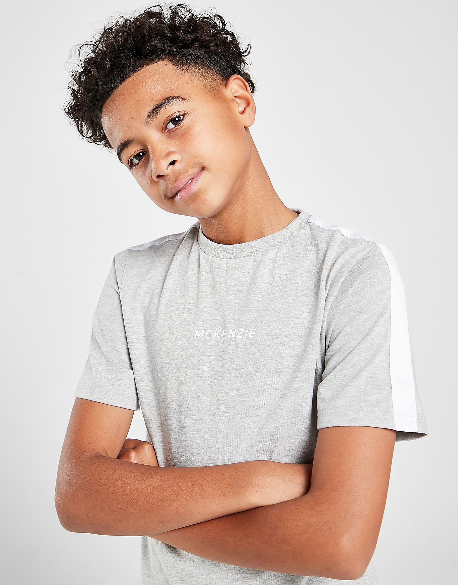 

McKenzie Marsh Tape T-Shirt Junior - Grey - Kids, Grey