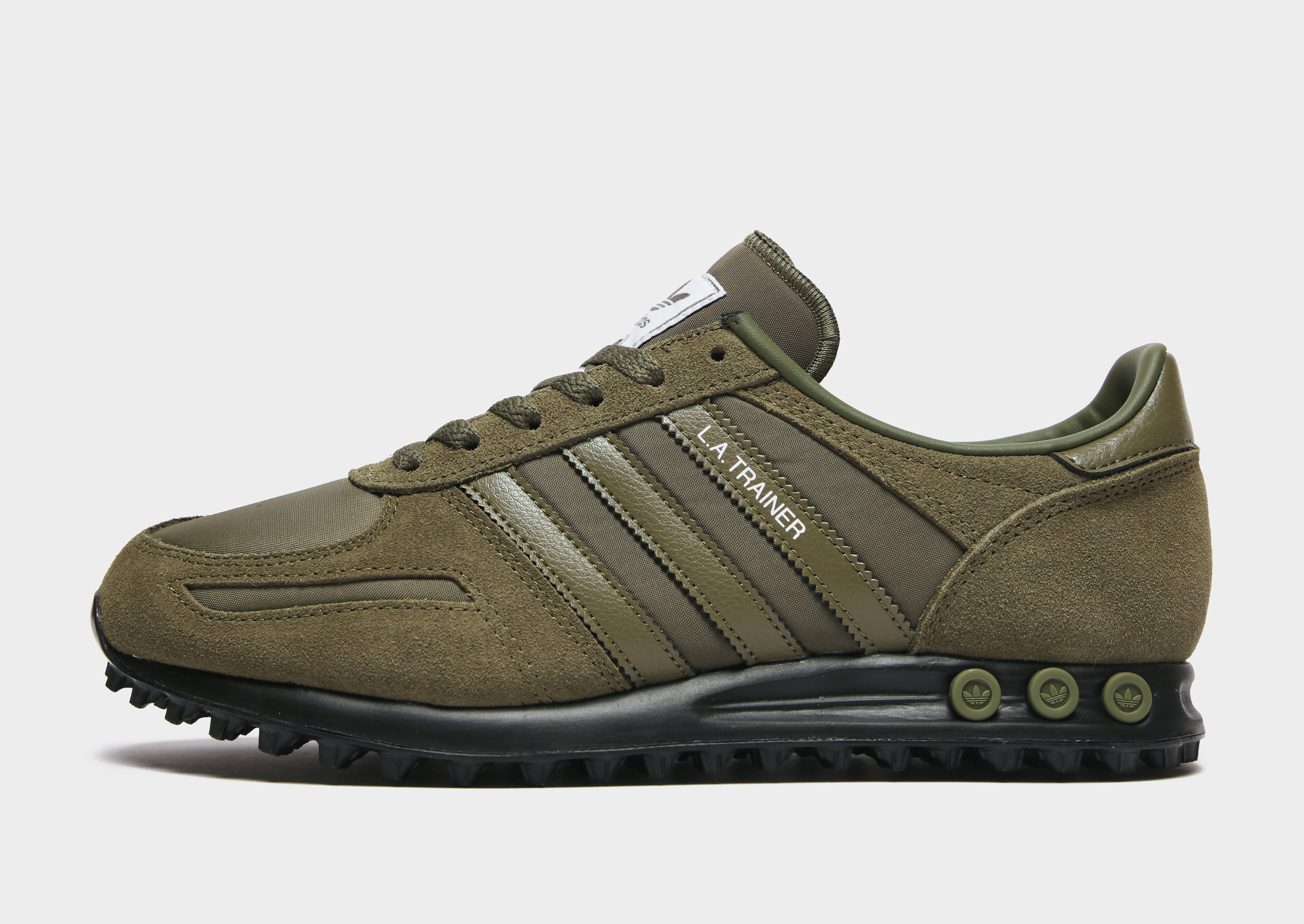 

adidas Originals LA Trainer - Green - Mens, Green