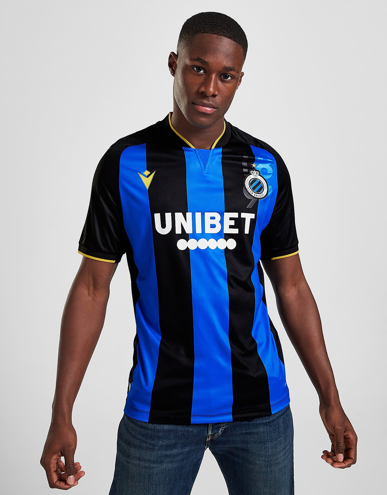 

Macron Club Brugge 2021/22 Home Shirt - Blue - Mens, Blue