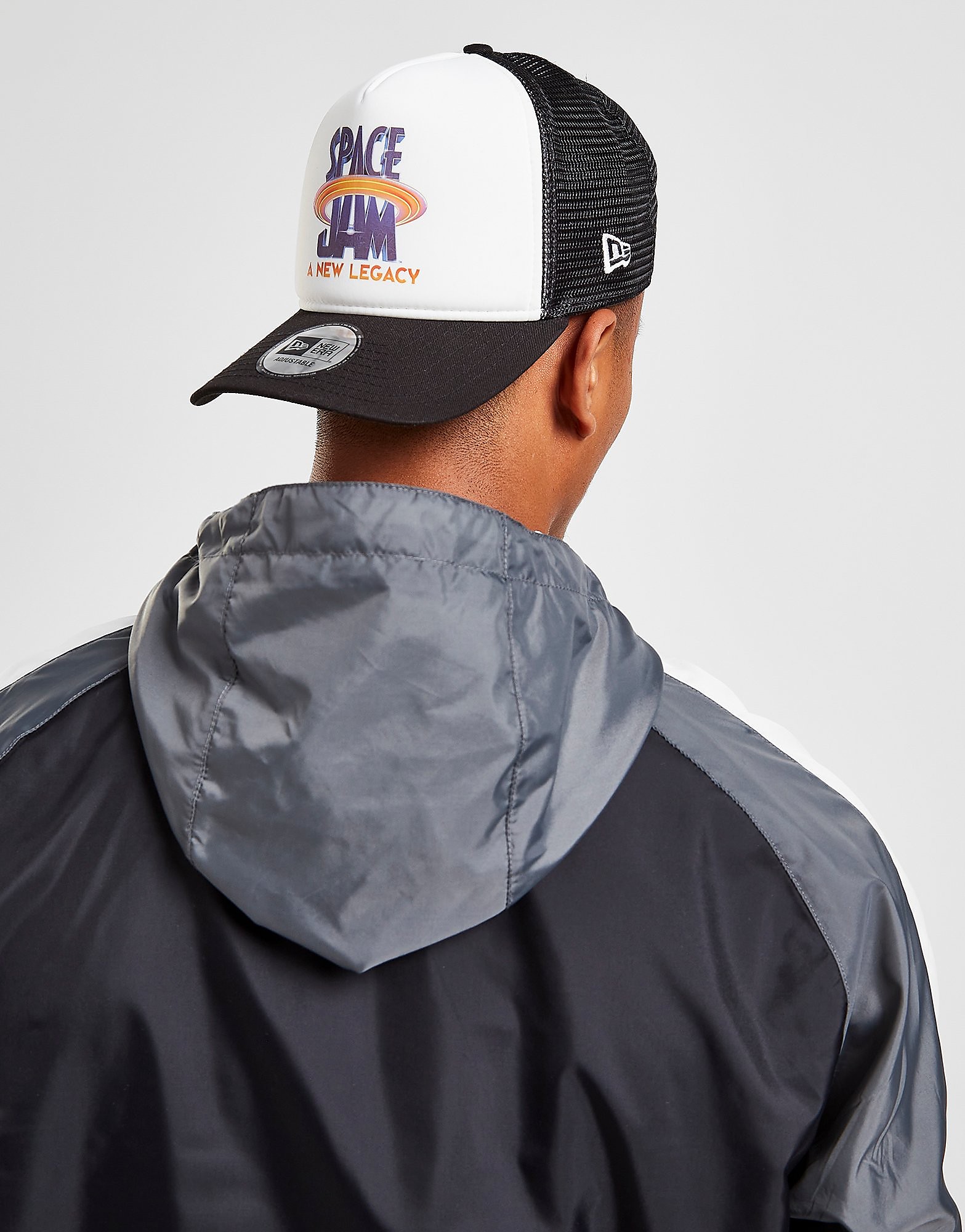 

New Era x Space Jam Logo Trucker Cap - Black/White - Womens, Black/White