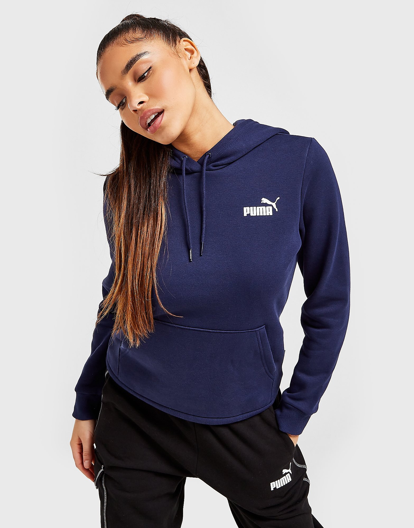 

Puma Core Small Logo Hoodie - Navy - Womens, Navy
