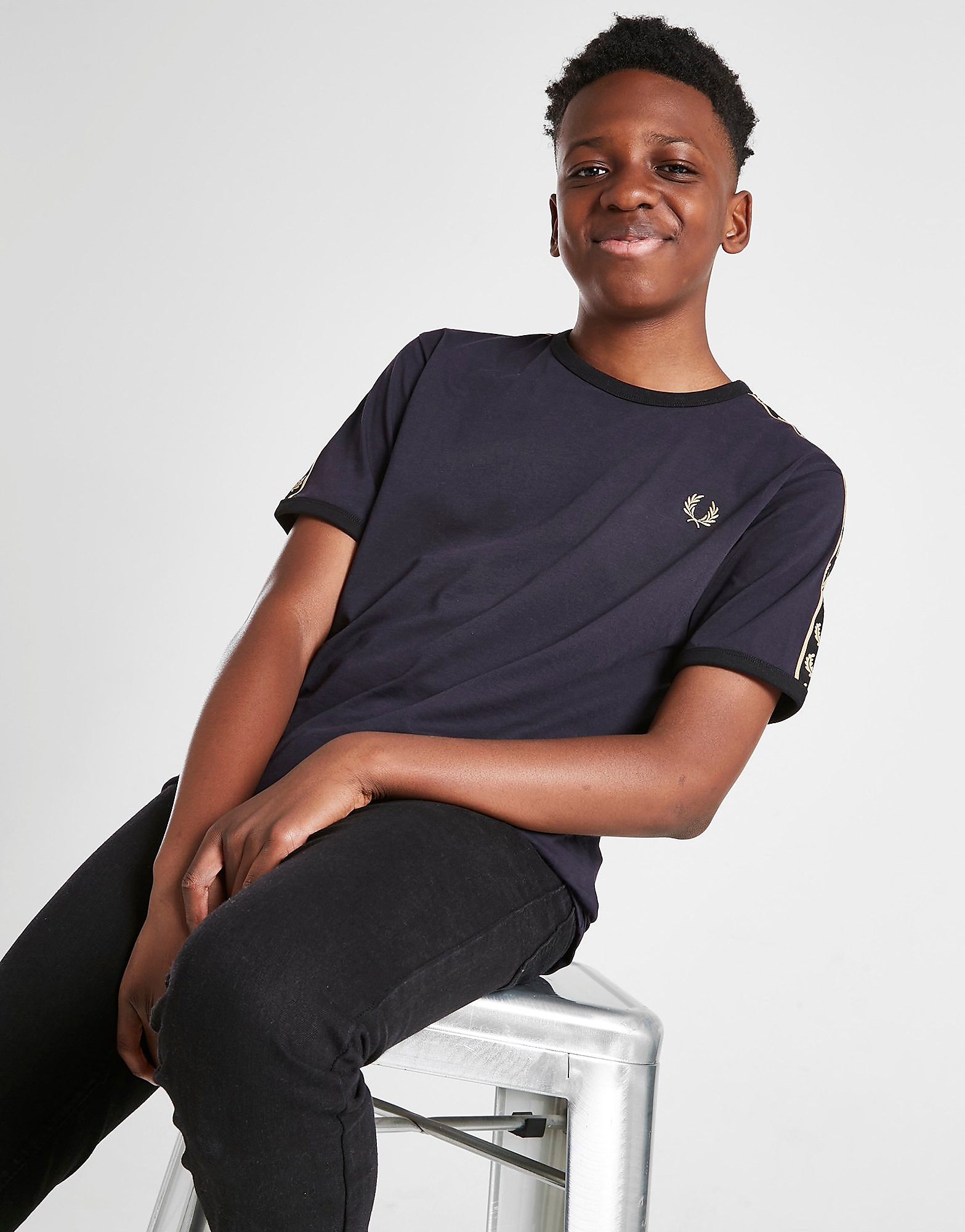 

Fred Perry Taped Ringer T-Shirt Junior - Navy - Kids, Navy