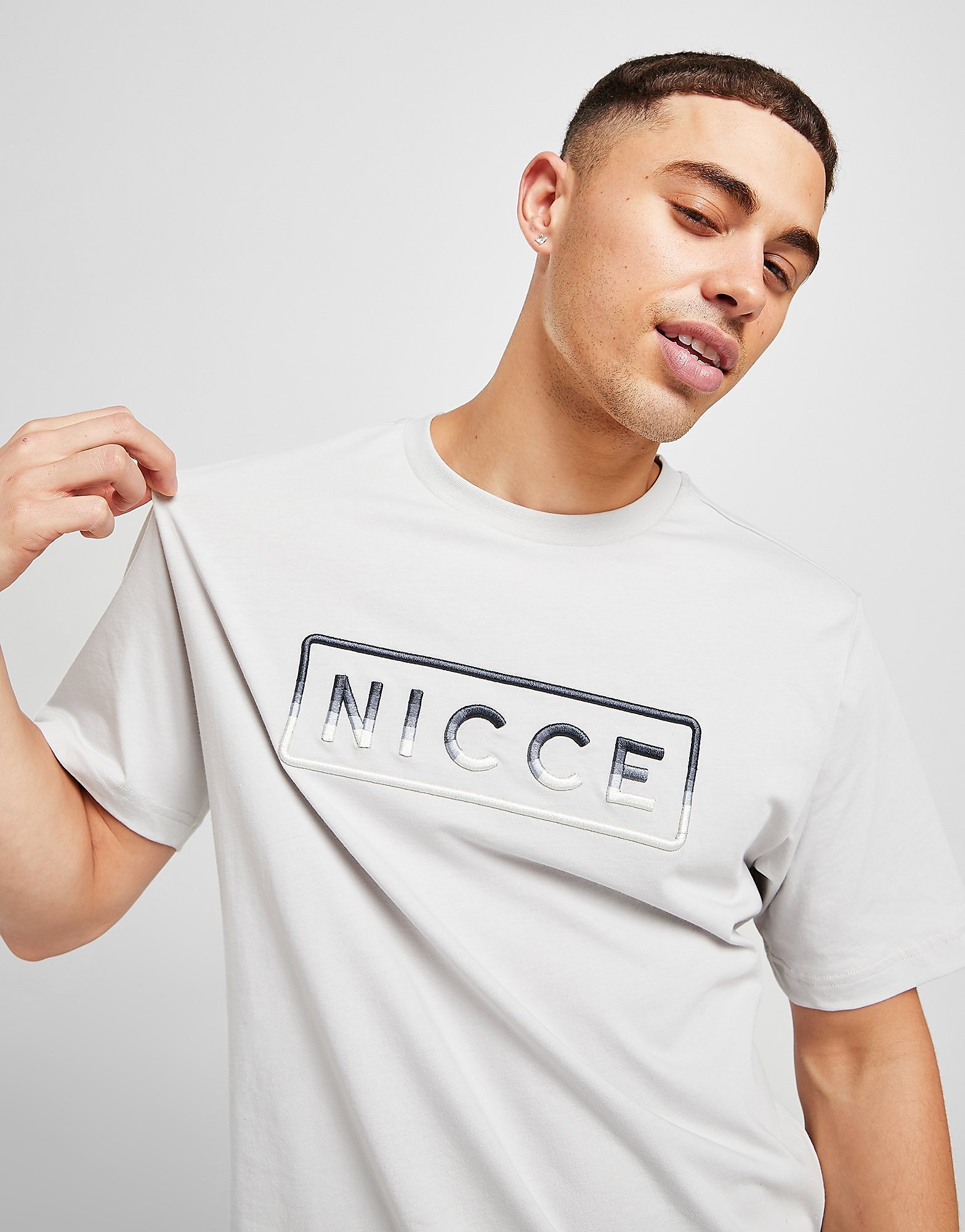 

Nicce Powell T-Shirt - Grey - Mens, Grey