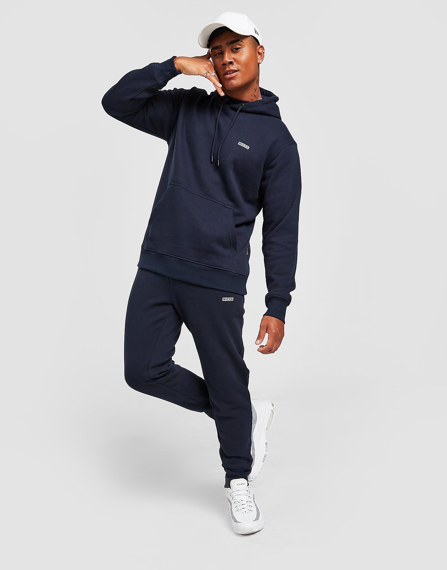 

Nicce Nevas Joggers - Navy - Mens, Navy