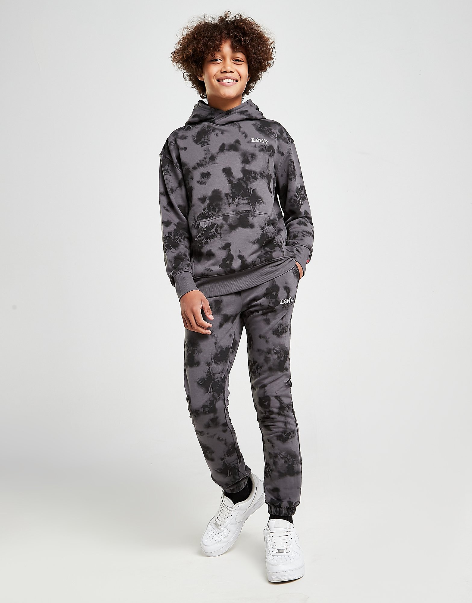 

Levis Tie Dye Core Joggers Junior - Grey/Black - Kids, Grey/Black