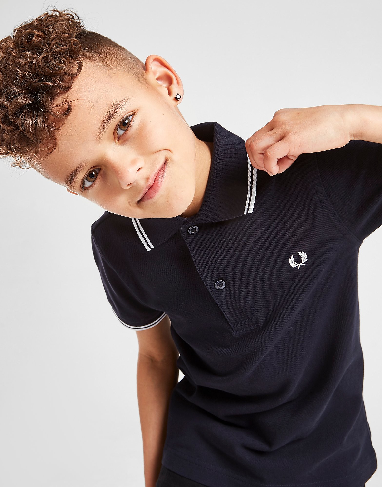 

Fred Perry Twin Tipped Polo Shirt Children - Navy - Kids, Navy