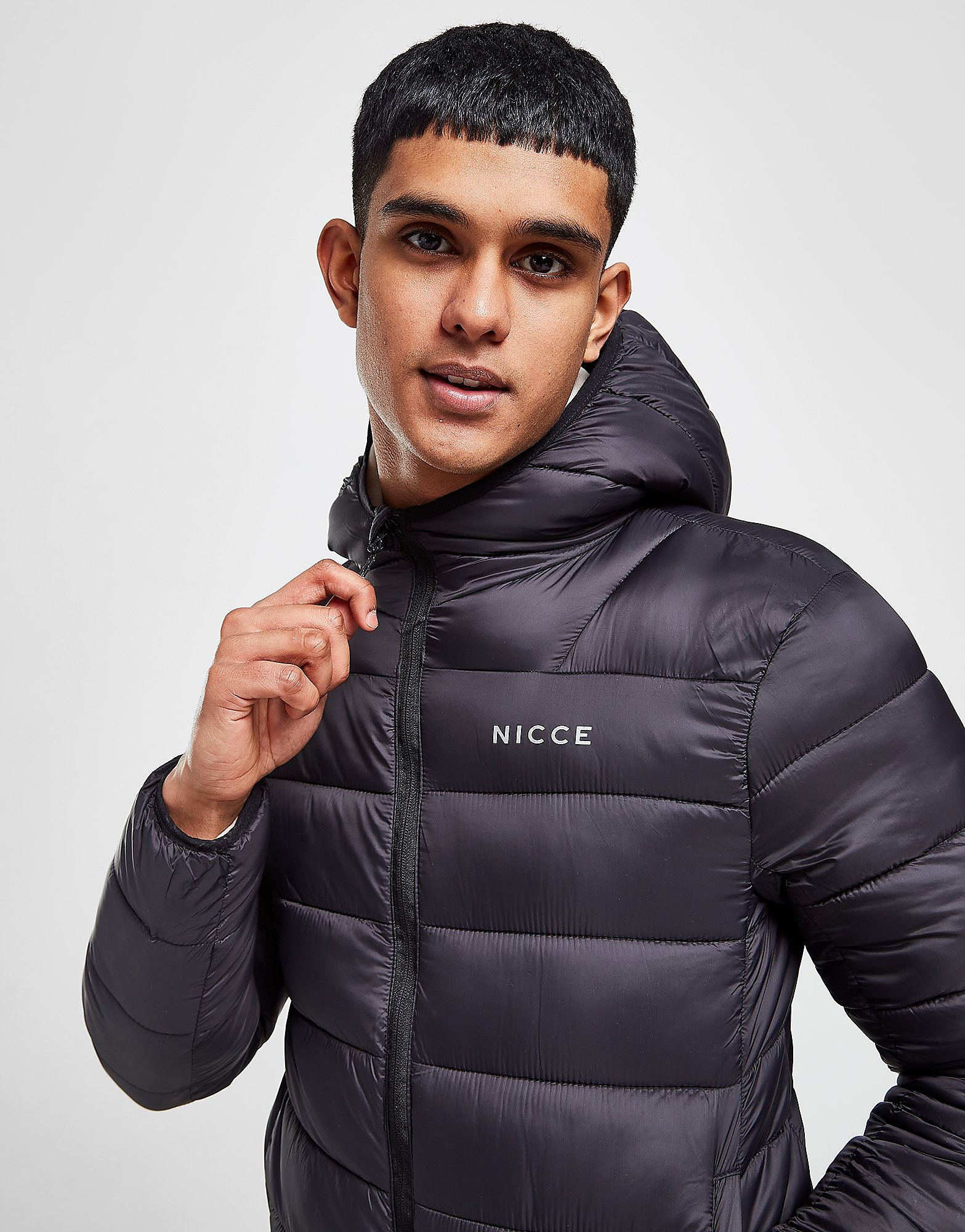 

Nicce Skyline Puffer Jacket - Only at JD - Black - Mens, Black